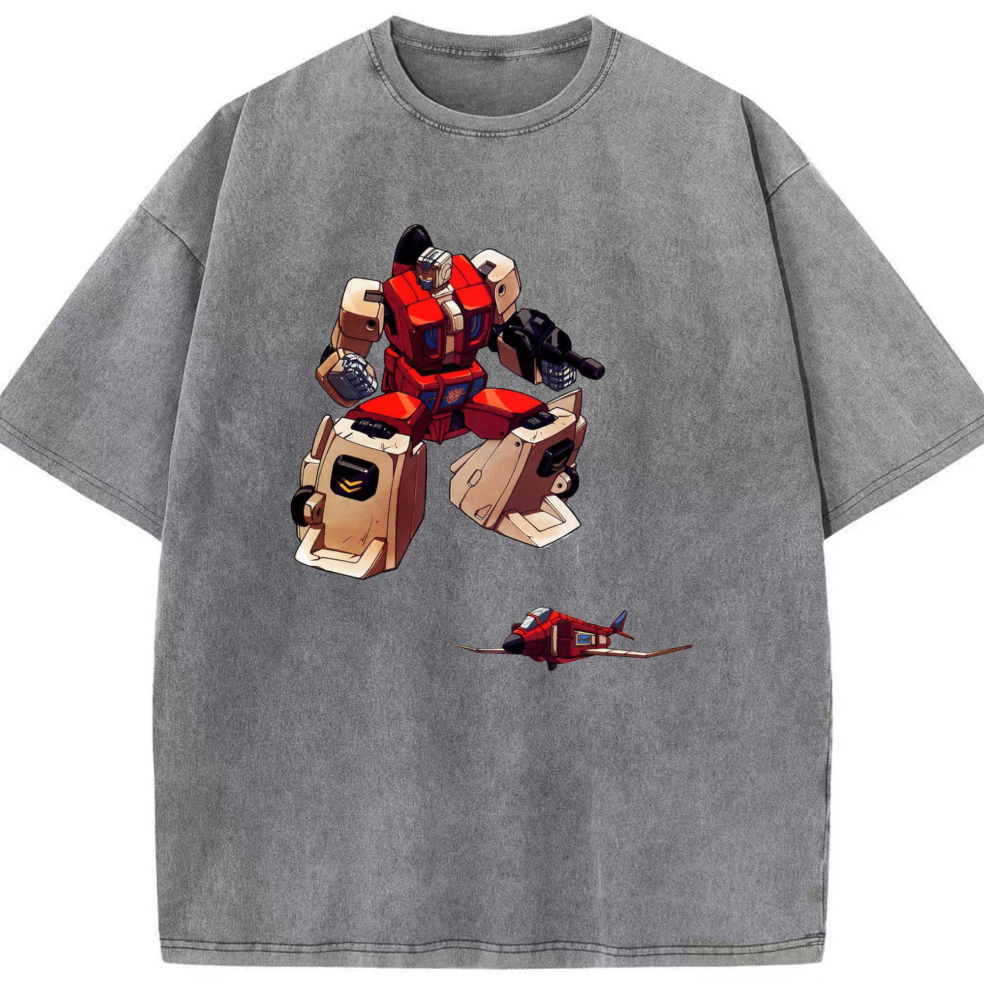 （画像用）  綿100% ヴィンテージ風 半袖Tシャツ（フロントプリント）