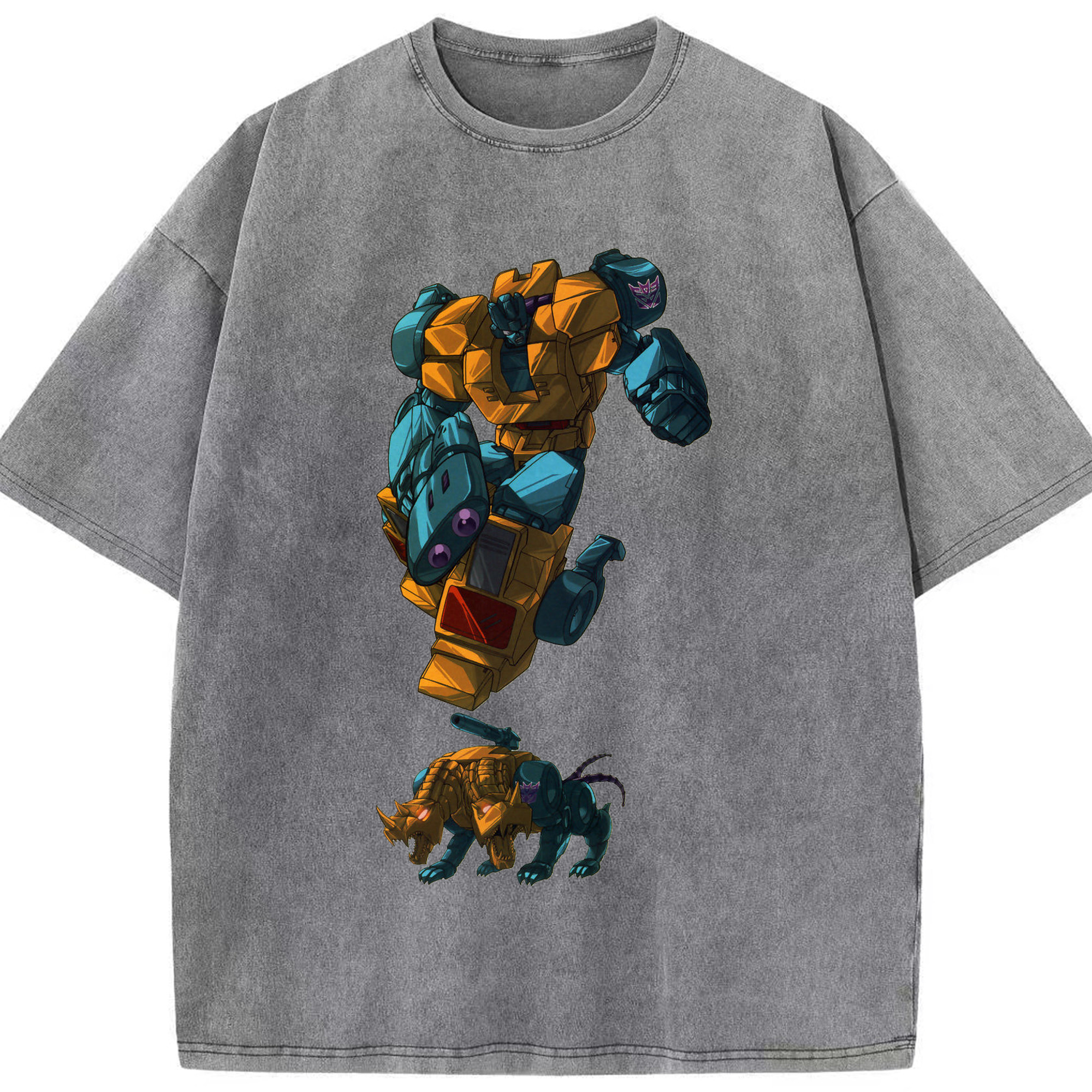 （画像用）  綿100% ヴィンテージ風 半袖Tシャツ（フロントプリント）