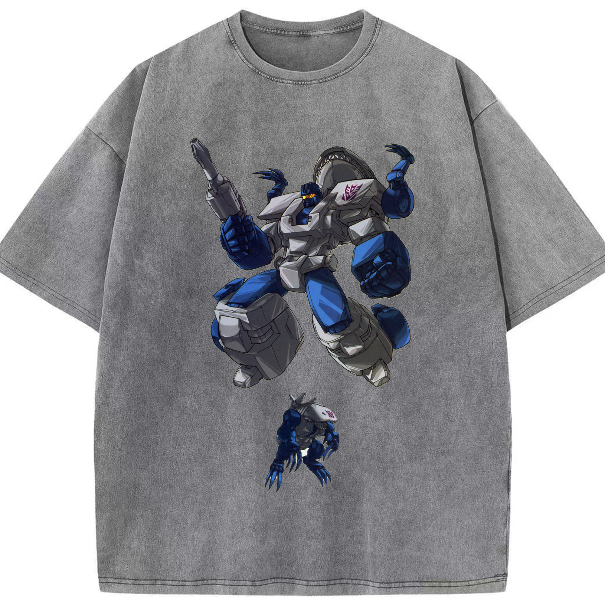 （画像用）  綿100% ヴィンテージ風 半袖Tシャツ（フロントプリント）