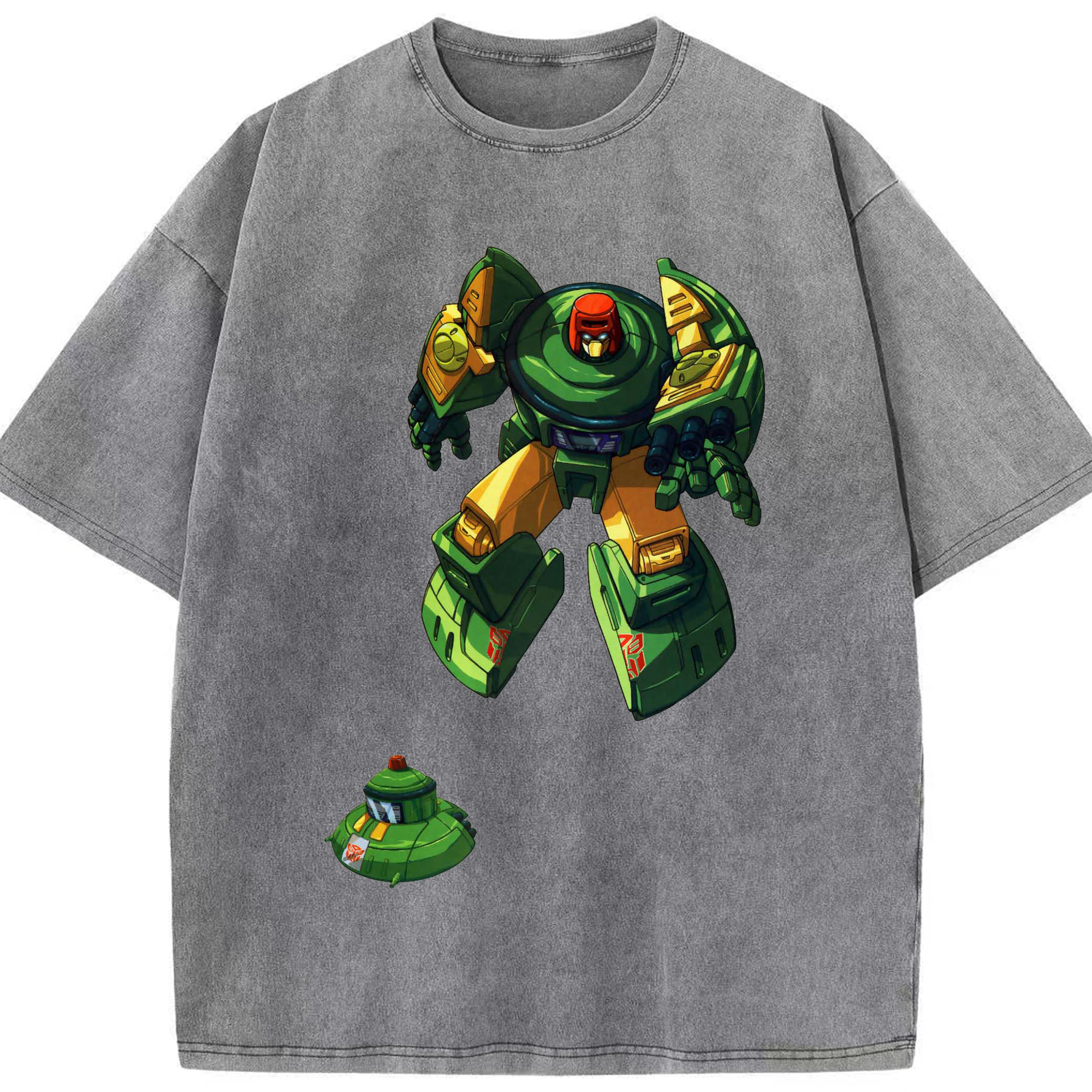 （画像用）  綿100% ヴィンテージ風 半袖Tシャツ（フロントプリント）
