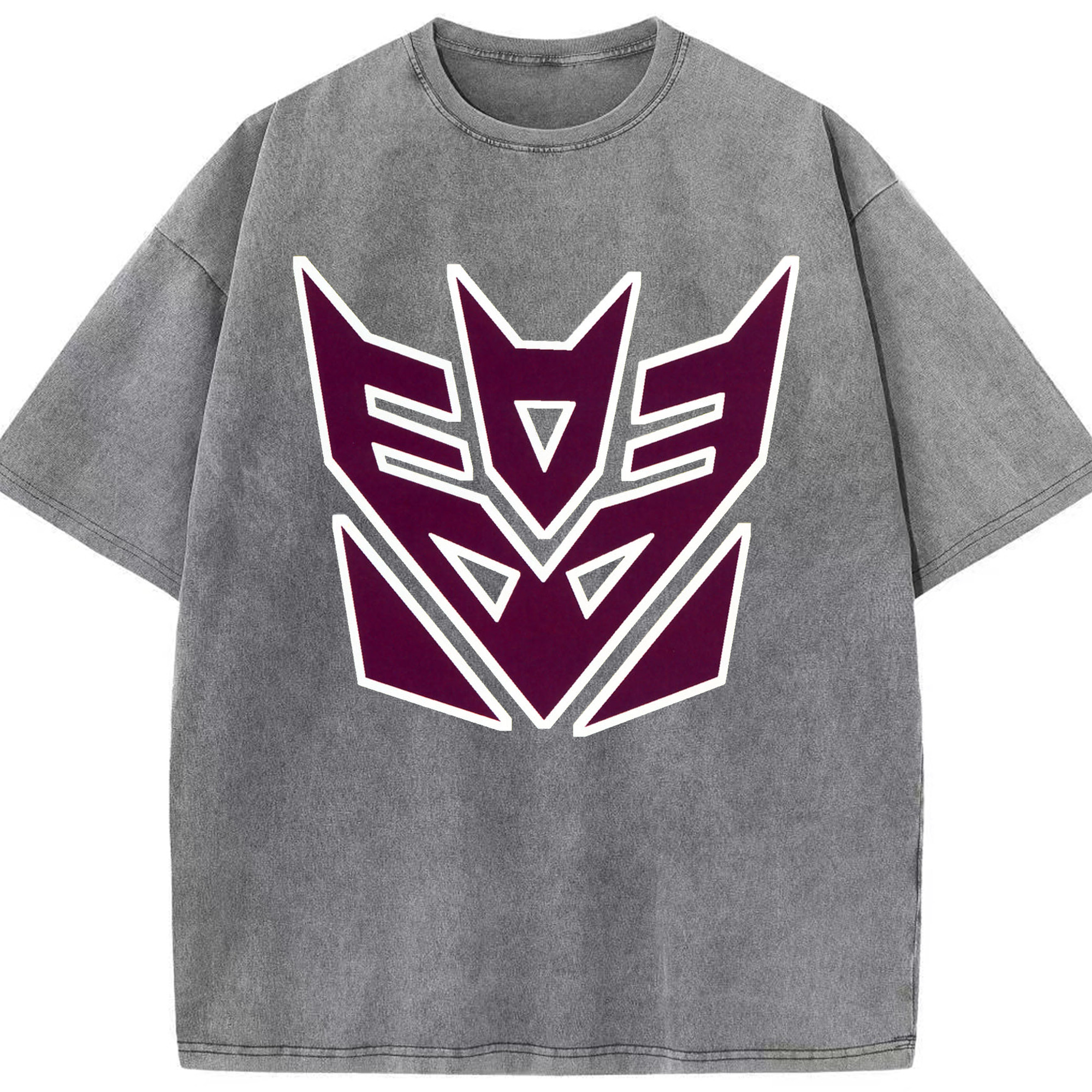 （画像用）  綿100% ヴィンテージ風 半袖Tシャツ（フロントプリント）