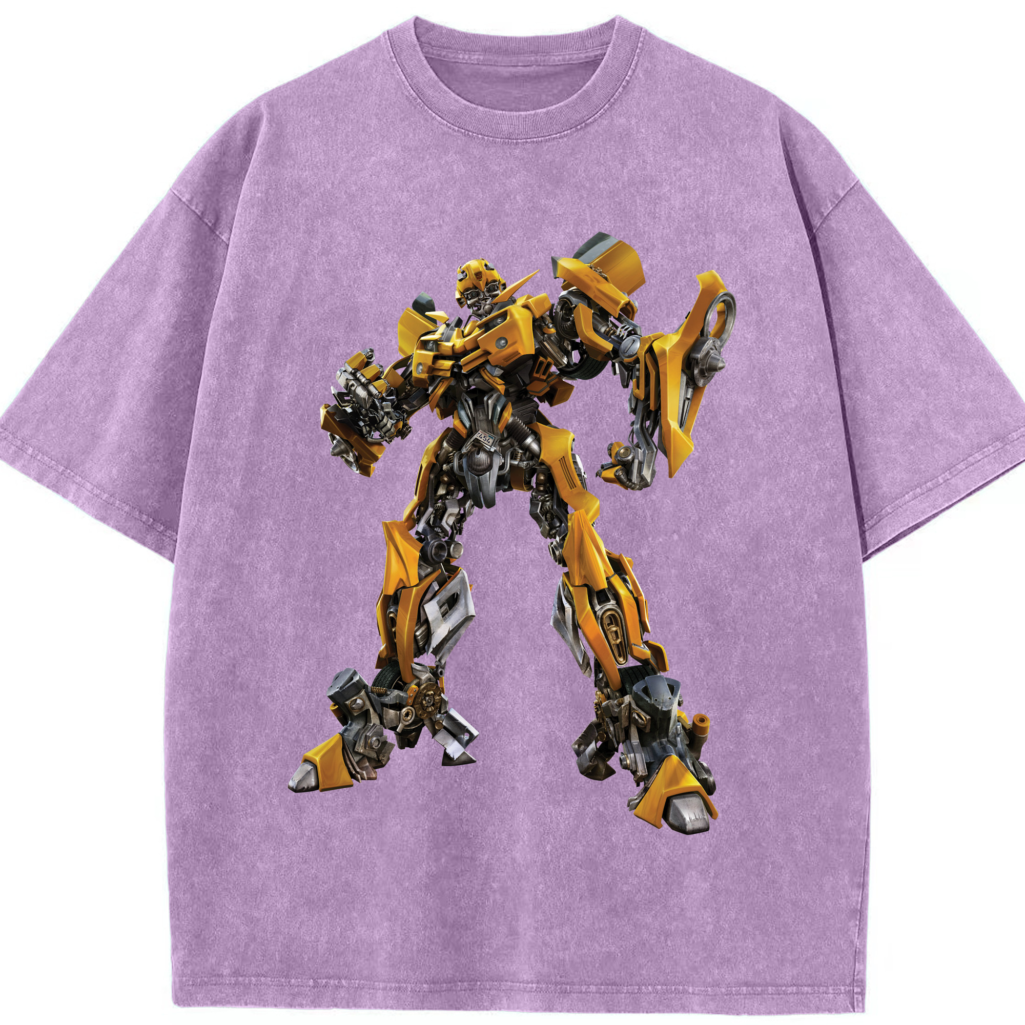 （画像用）  綿100% ヴィンテージ風 半袖Tシャツ（フロントプリント）