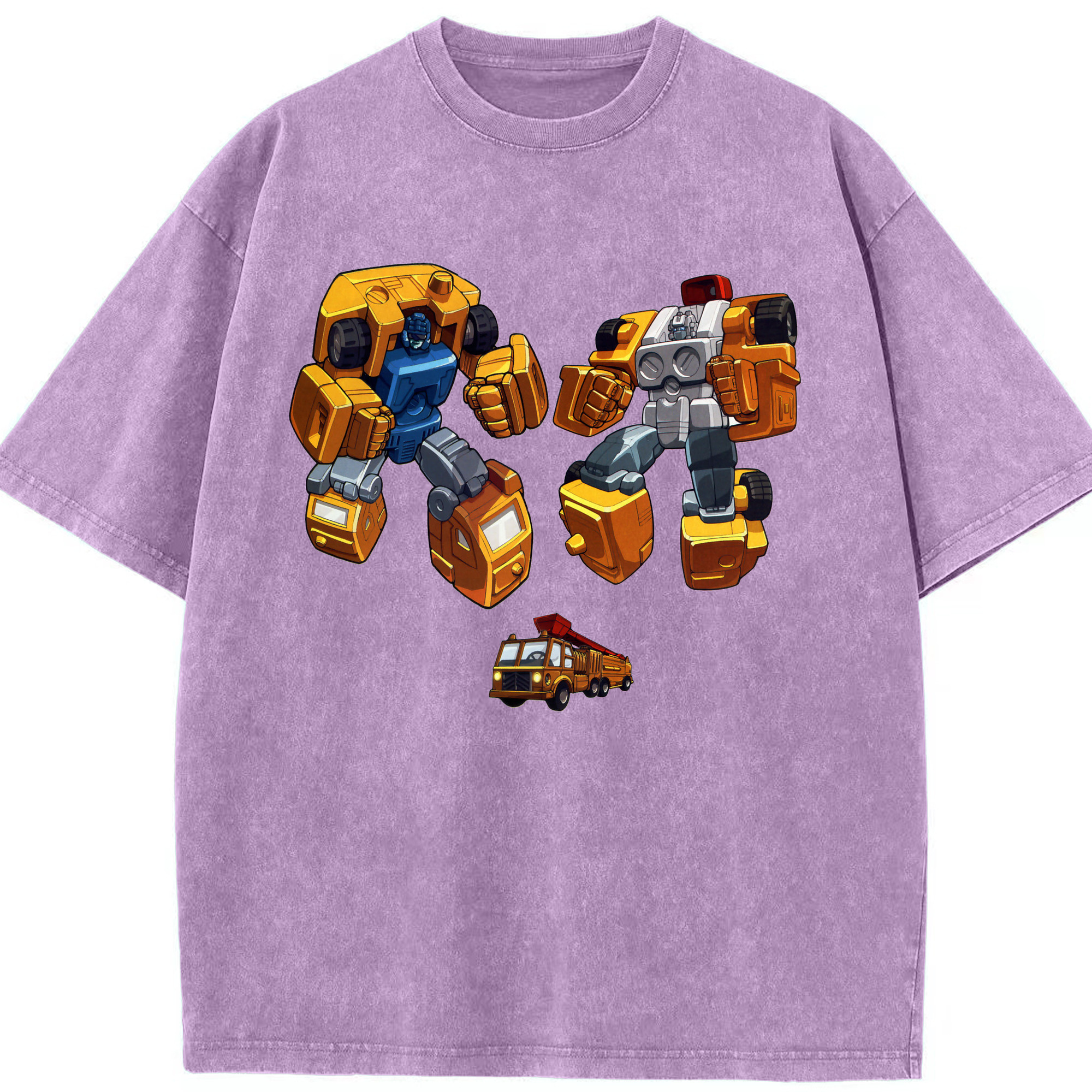 （画像用）  綿100% ヴィンテージ風 半袖Tシャツ（フロントプリント）