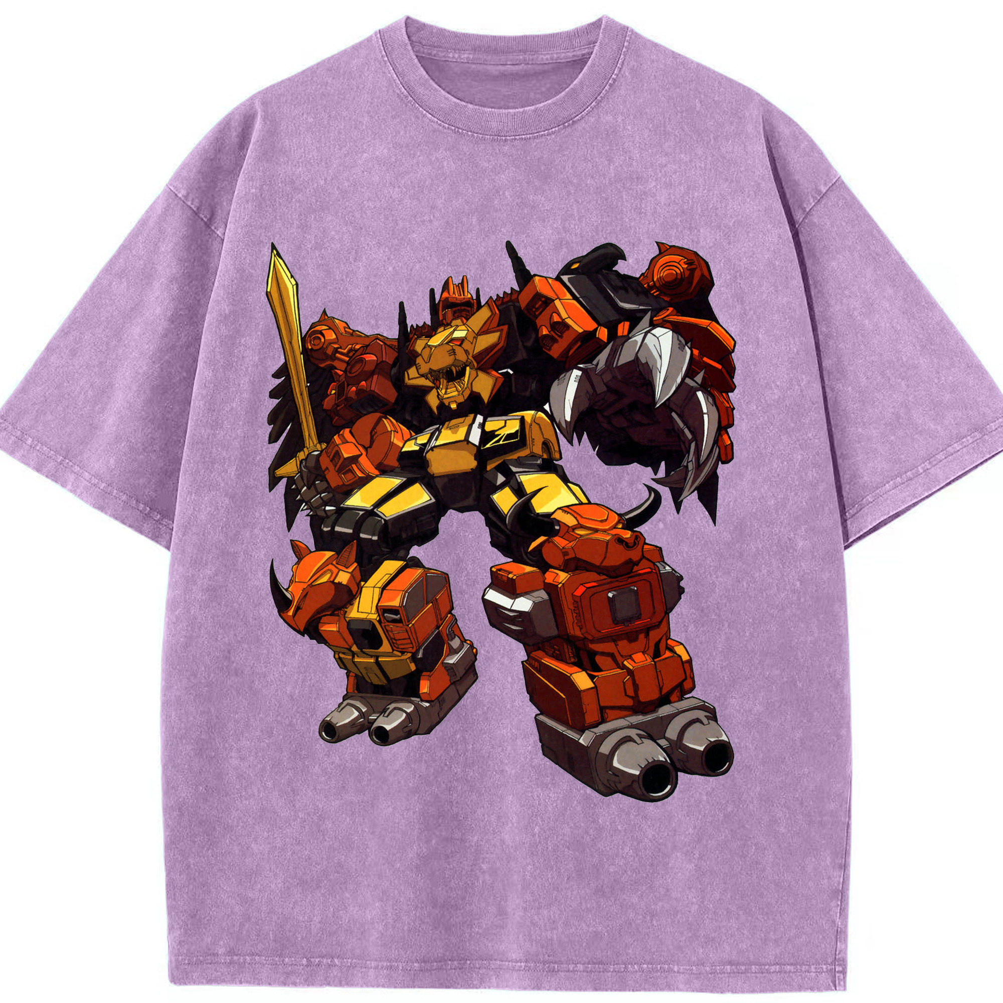 （画像用）  綿100% ヴィンテージ風 半袖Tシャツ（フロントプリント）