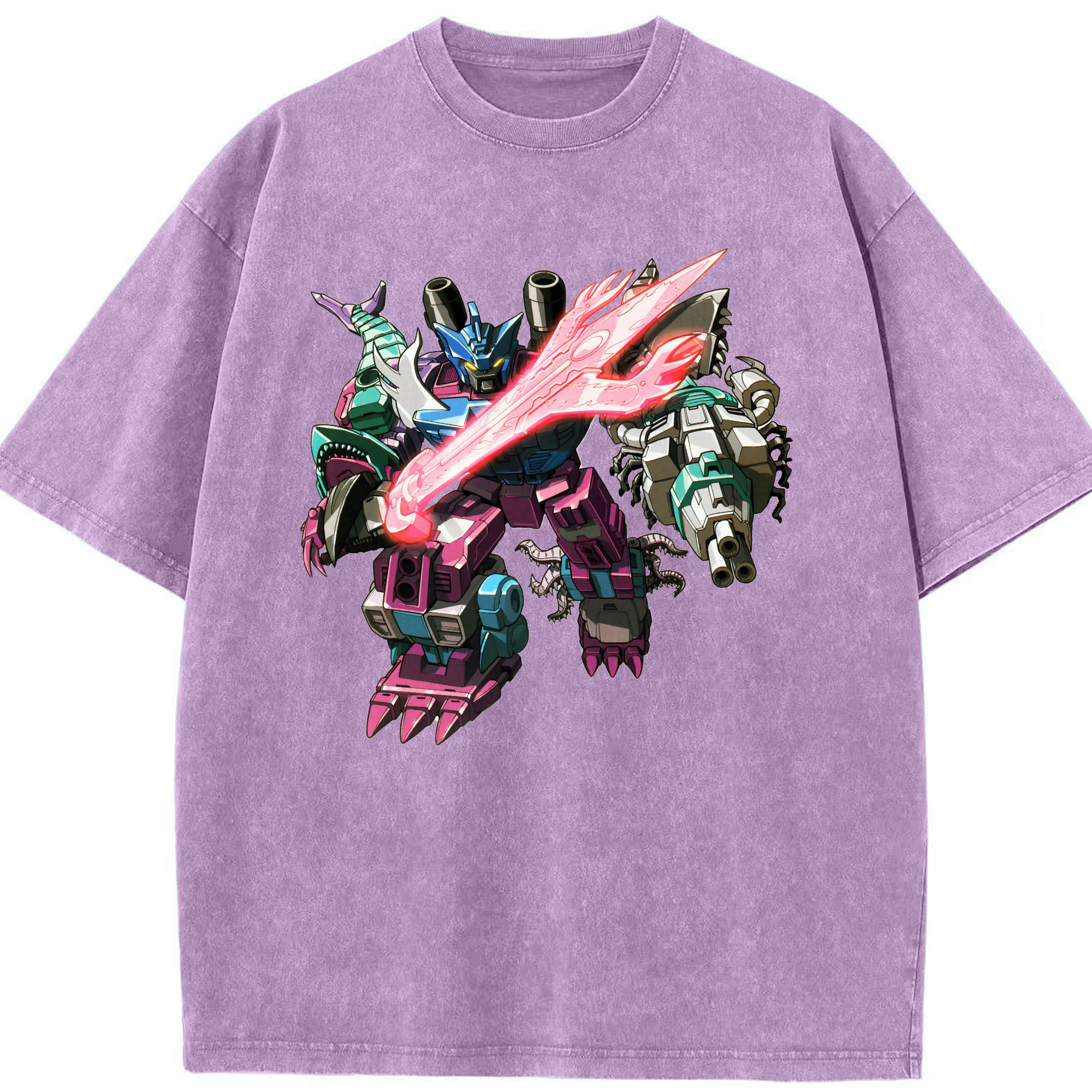 （画像用）  綿100% ヴィンテージ風 半袖Tシャツ（フロントプリント）