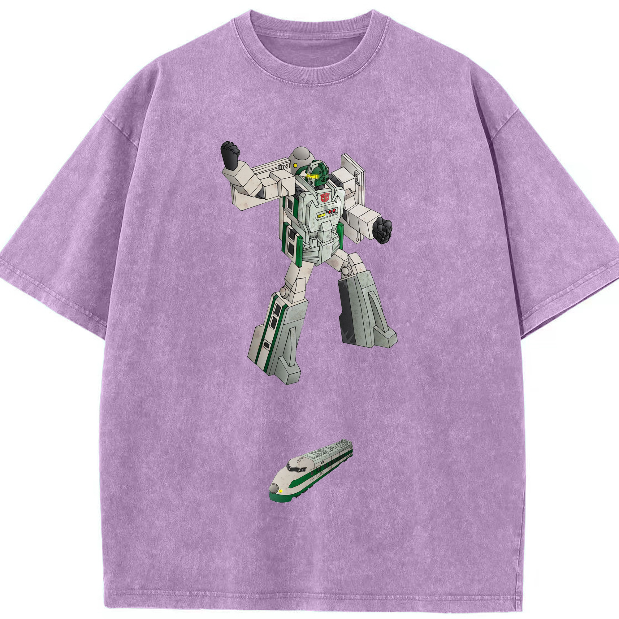 （画像用）  綿100% ヴィンテージ風 半袖Tシャツ（フロントプリント）