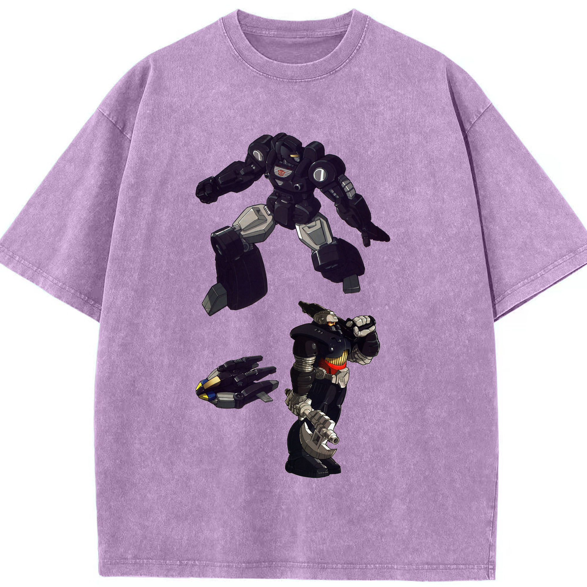 （画像用）  綿100% ヴィンテージ風 半袖Tシャツ（フロントプリント）