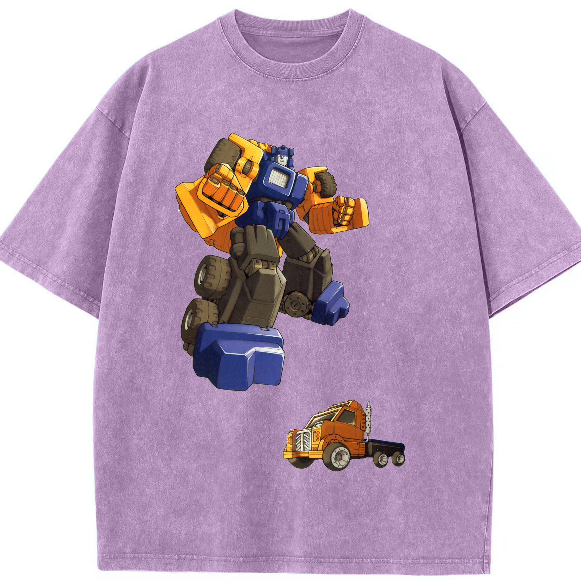 （画像用）  綿100% ヴィンテージ風 半袖Tシャツ（フロントプリント）