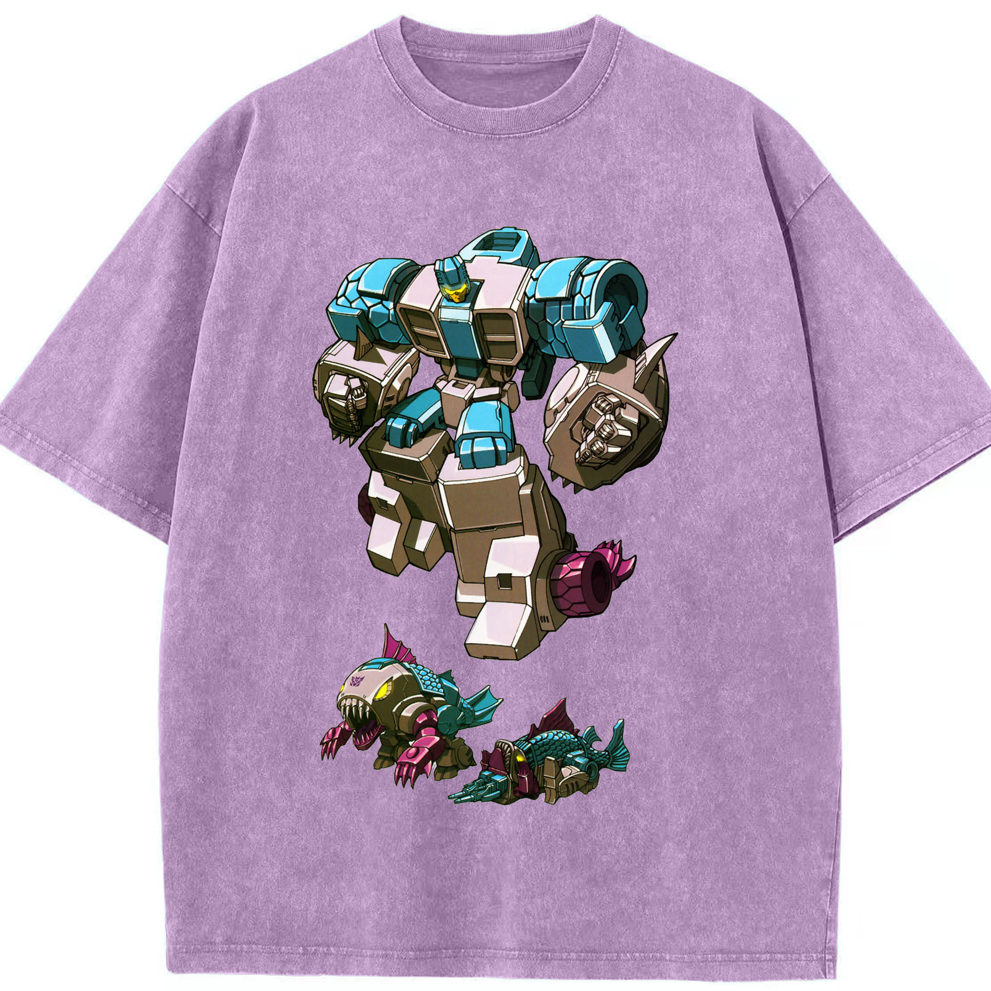 （画像用）  綿100% ヴィンテージ風 半袖Tシャツ（フロントプリント）