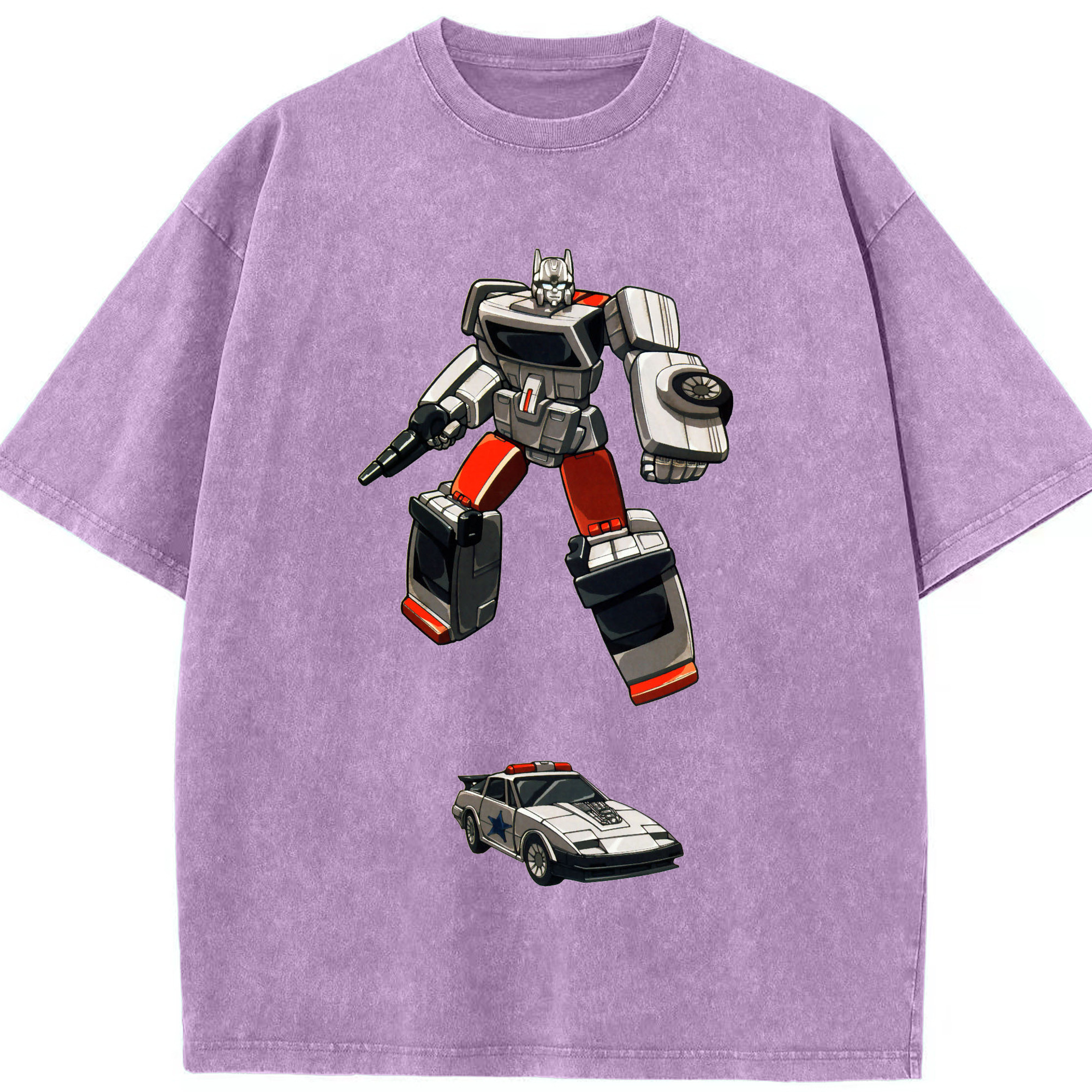 （画像用）  綿100% ヴィンテージ風 半袖Tシャツ（フロントプリント）
