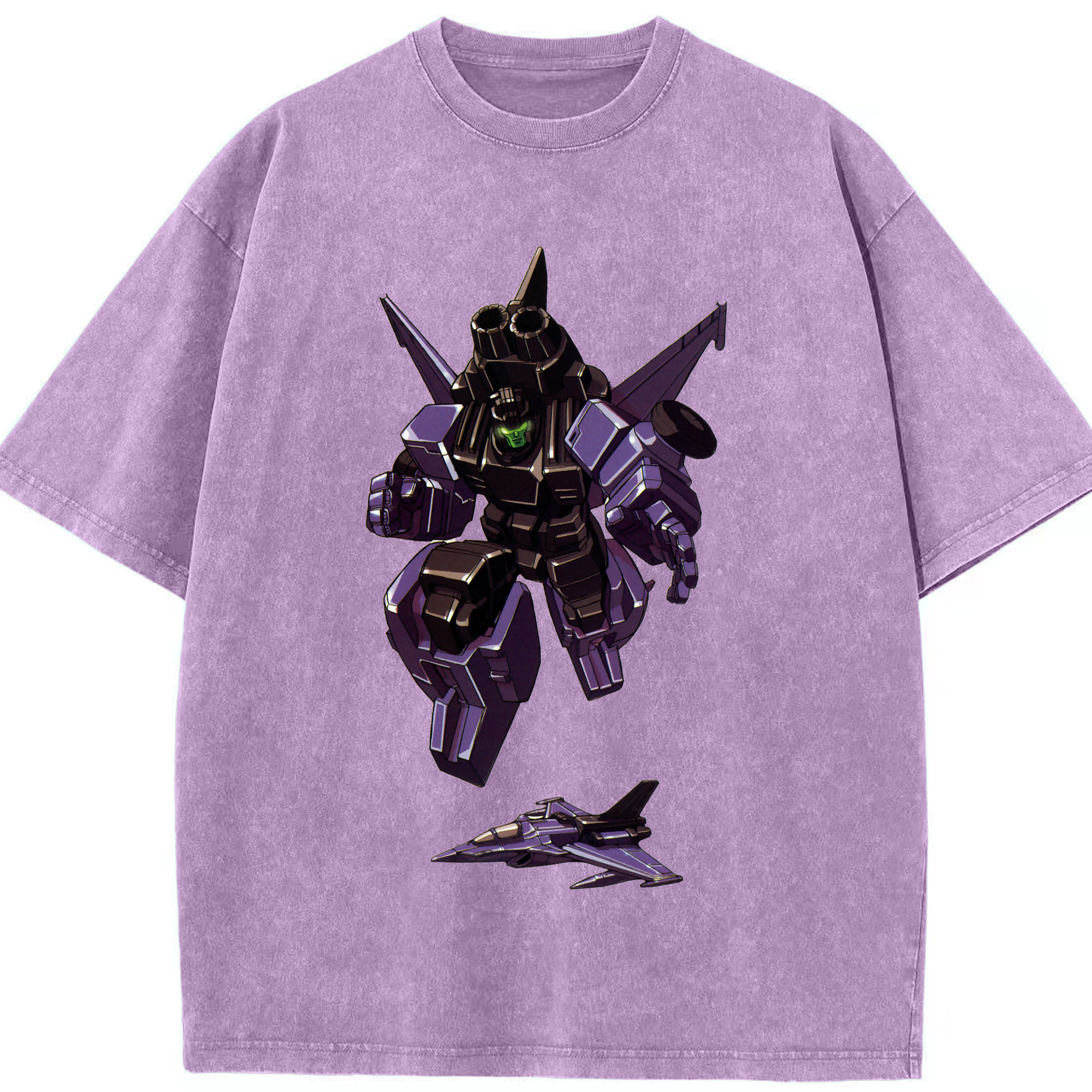 （画像用）  綿100% ヴィンテージ風 半袖Tシャツ（フロントプリント）
