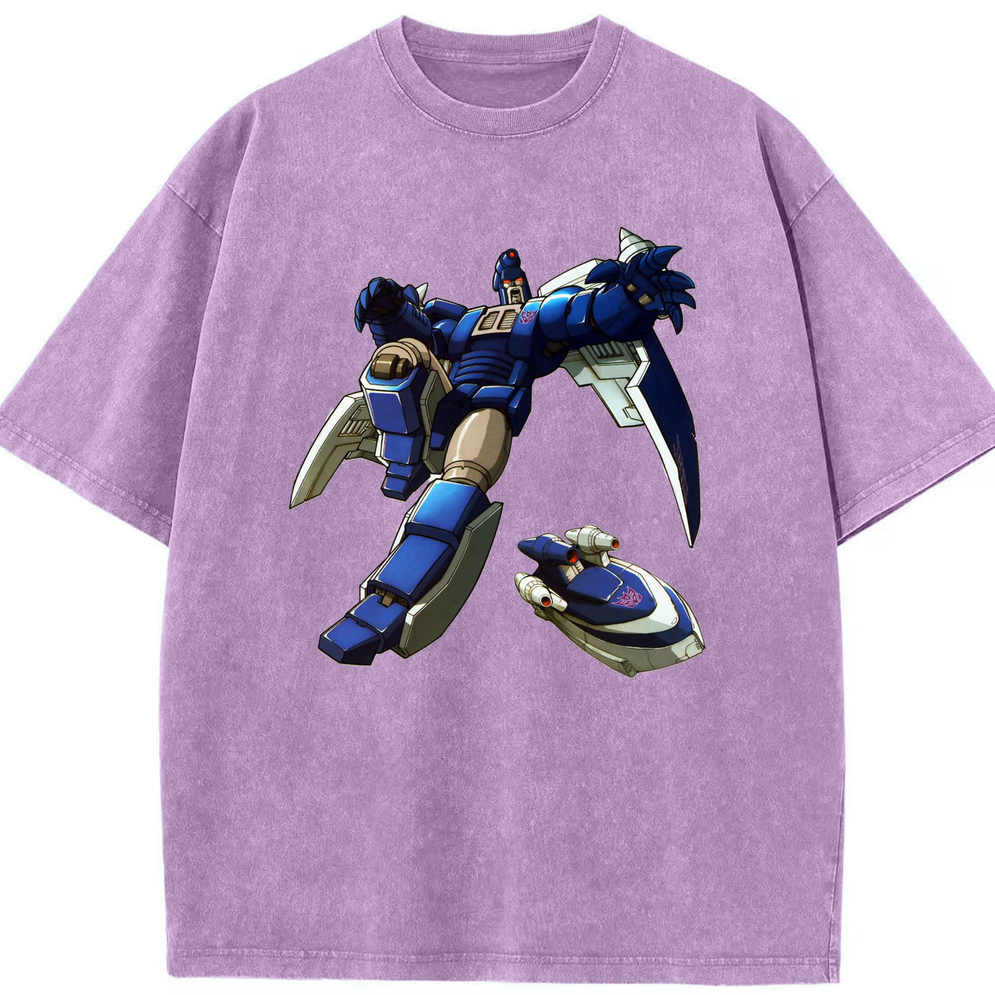 （画像用）  綿100% ヴィンテージ風 半袖Tシャツ（フロントプリント）