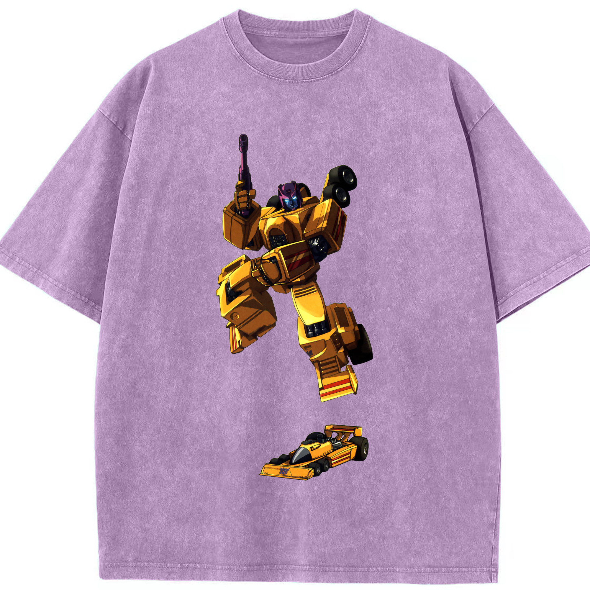 （画像用）  綿100% ヴィンテージ風 半袖Tシャツ（フロントプリント）
