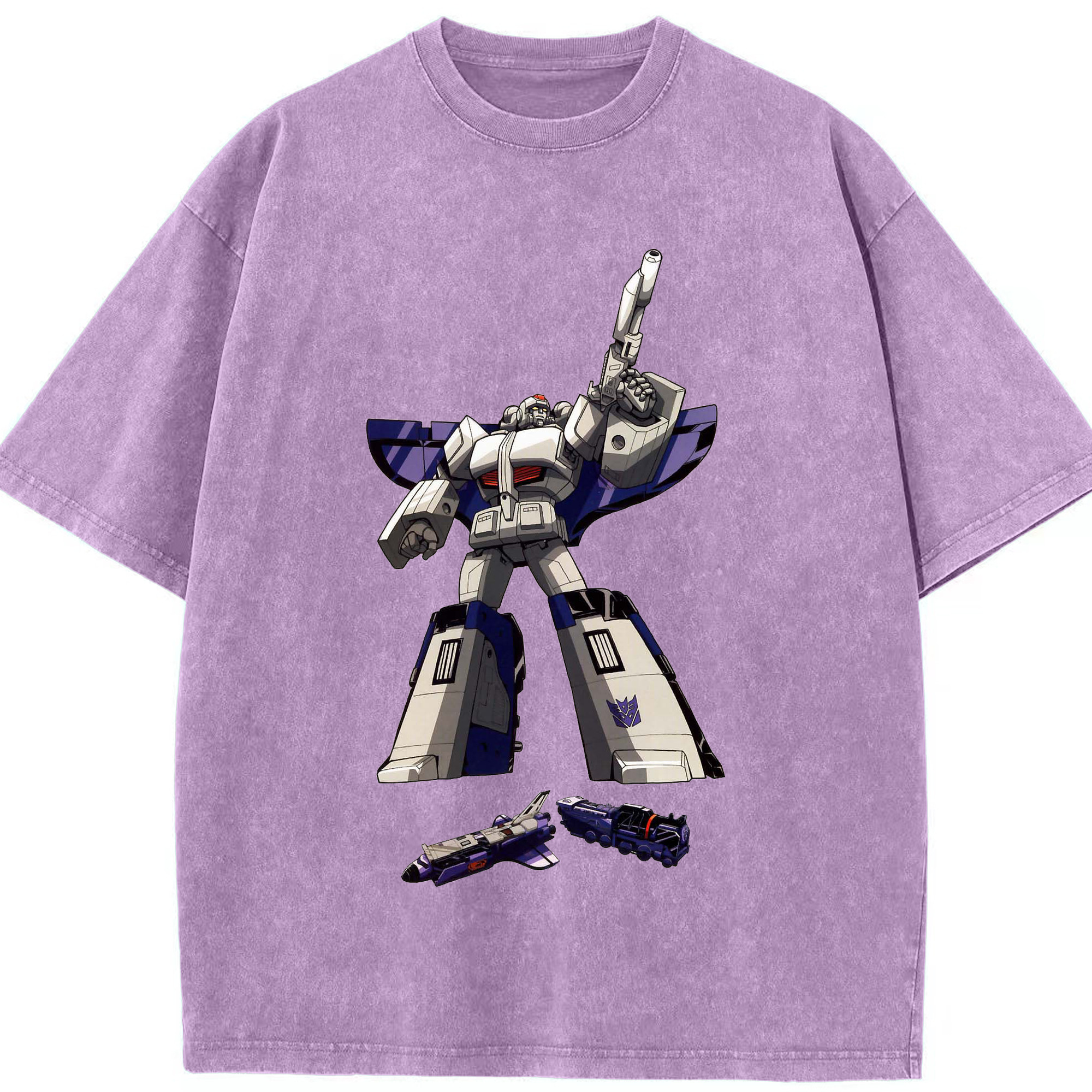 （画像用）  綿100% ヴィンテージ風 半袖Tシャツ（フロントプリント）