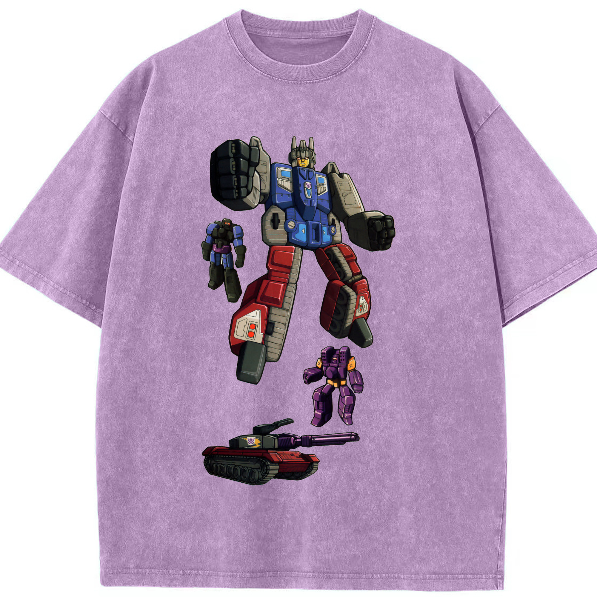 （画像用）  綿100% ヴィンテージ風 半袖Tシャツ（フロントプリント）