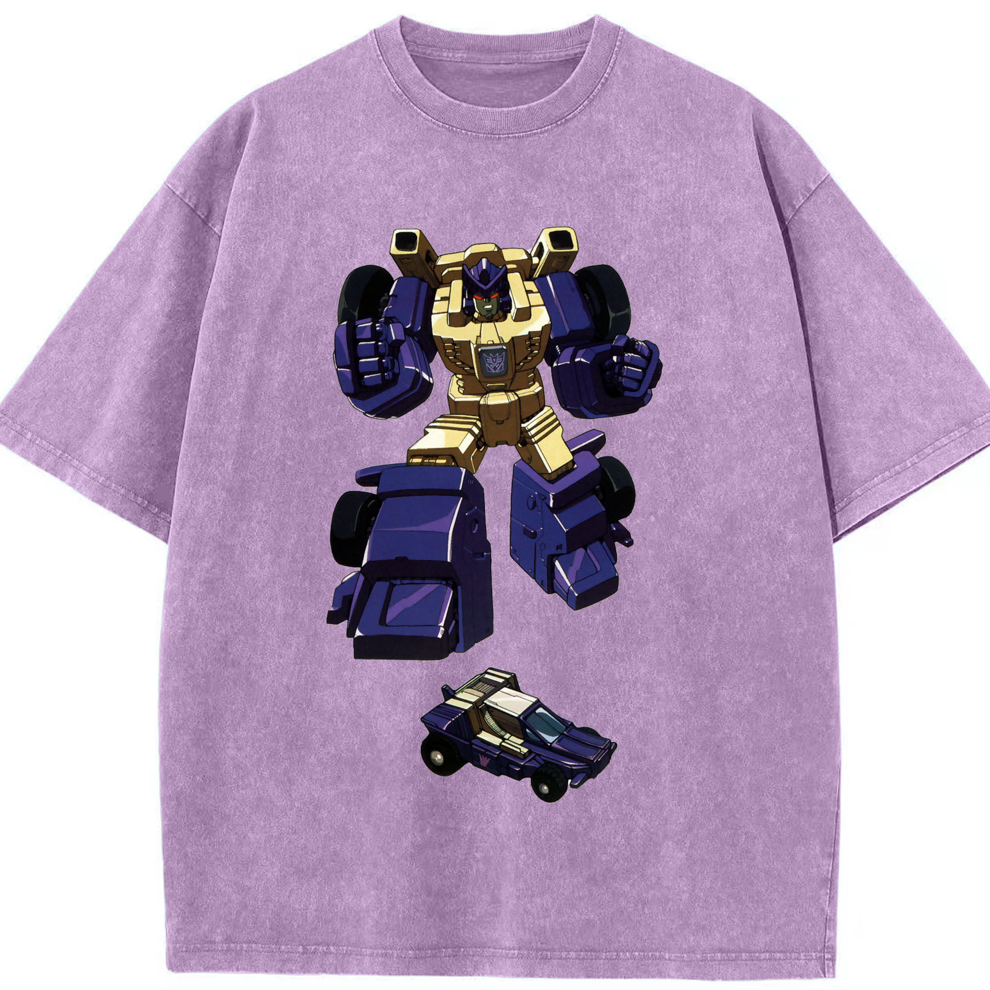 （画像用）  綿100% ヴィンテージ風 半袖Tシャツ（フロントプリント）