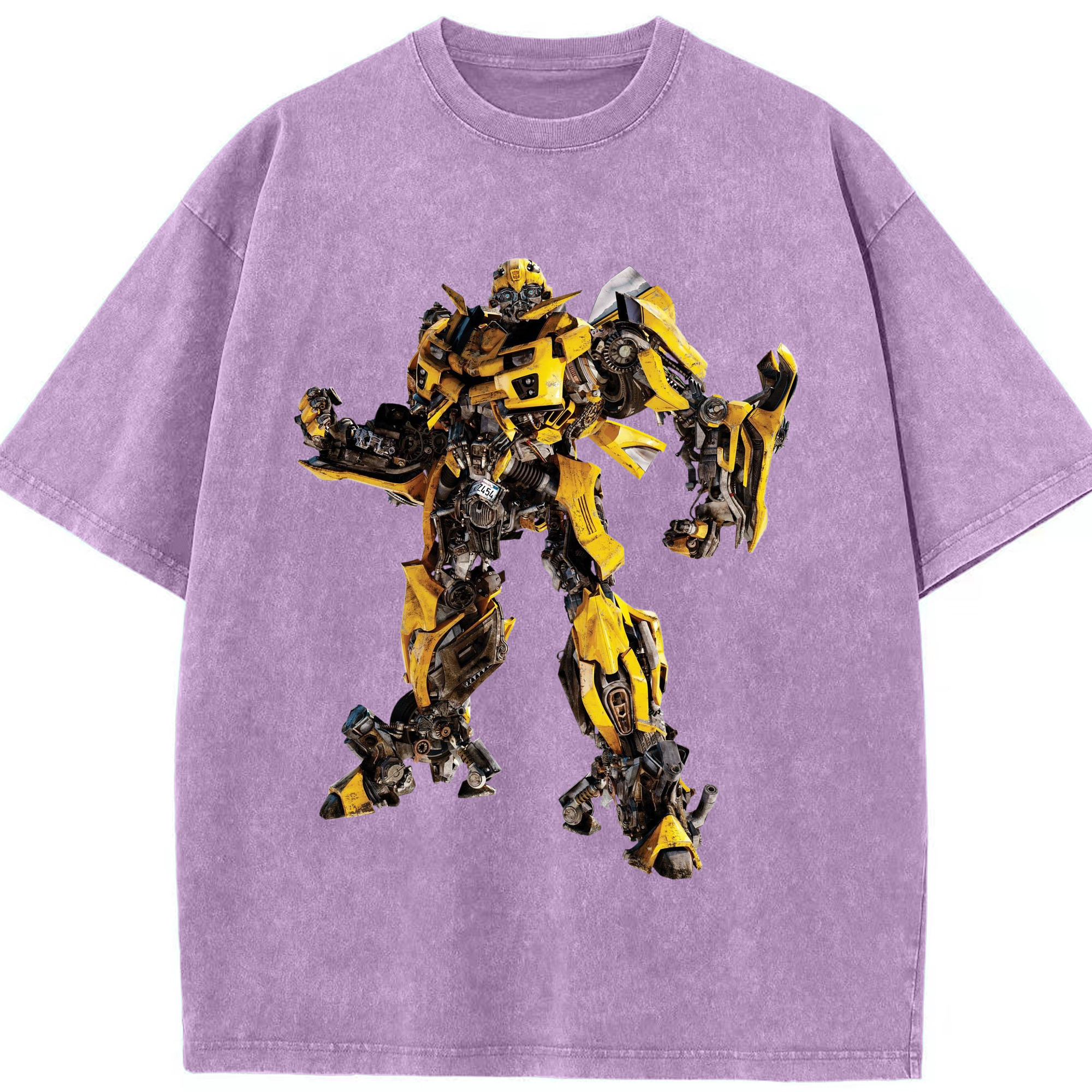 （画像用）  綿100% ヴィンテージ風 半袖Tシャツ（フロントプリント）