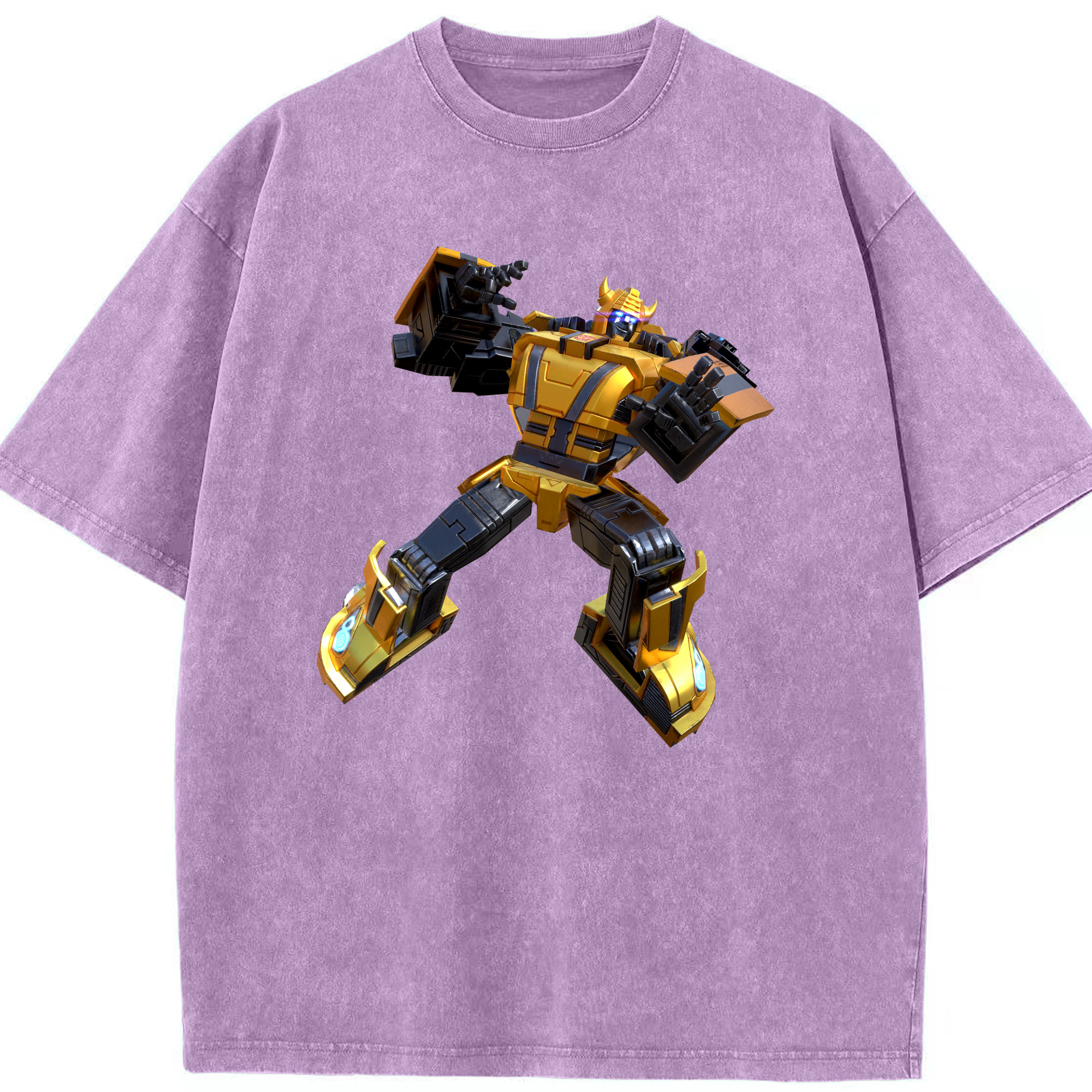 （画像用）  綿100% ヴィンテージ風 半袖Tシャツ（フロントプリント）