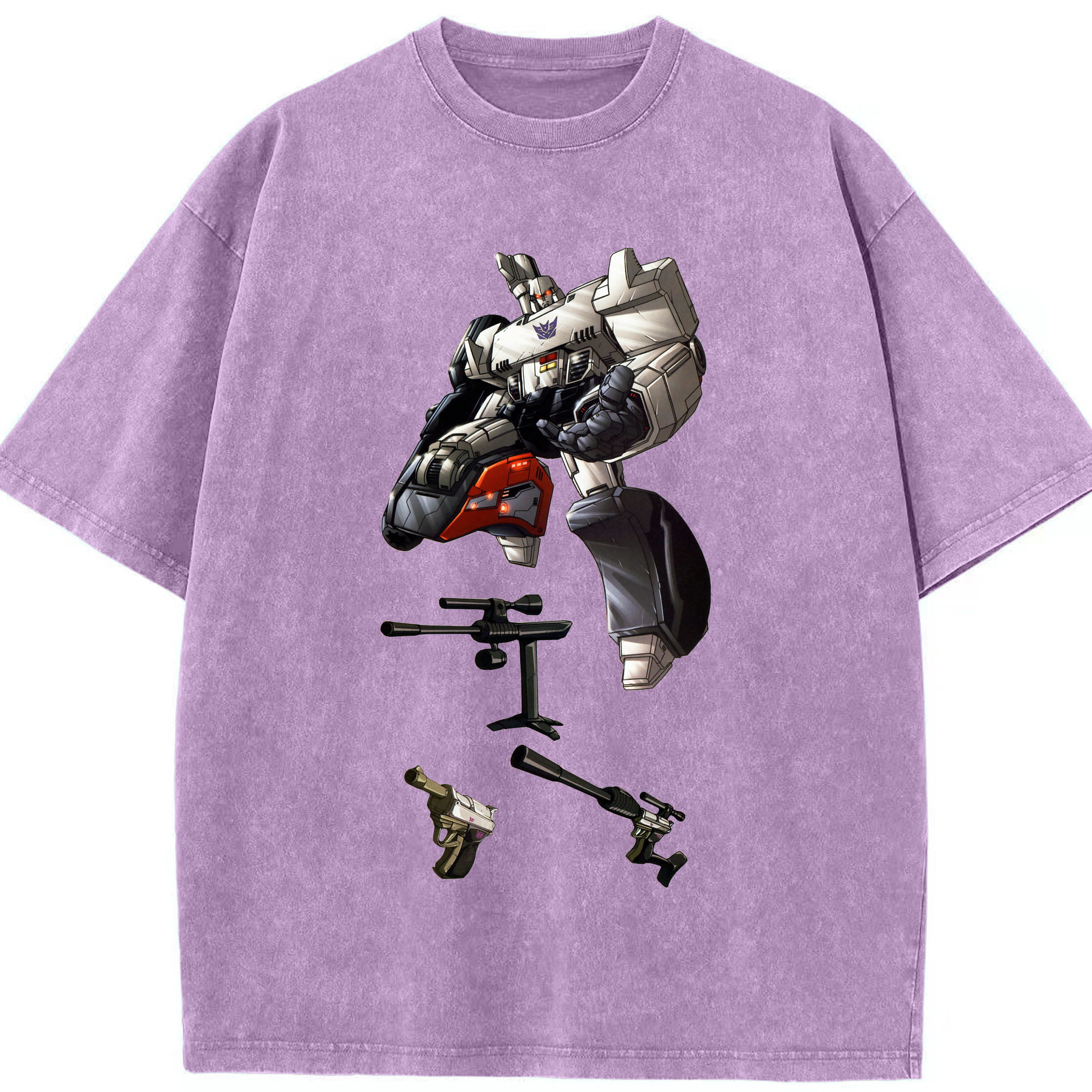 （画像用）  綿100% ヴィンテージ風 半袖Tシャツ（フロントプリント）