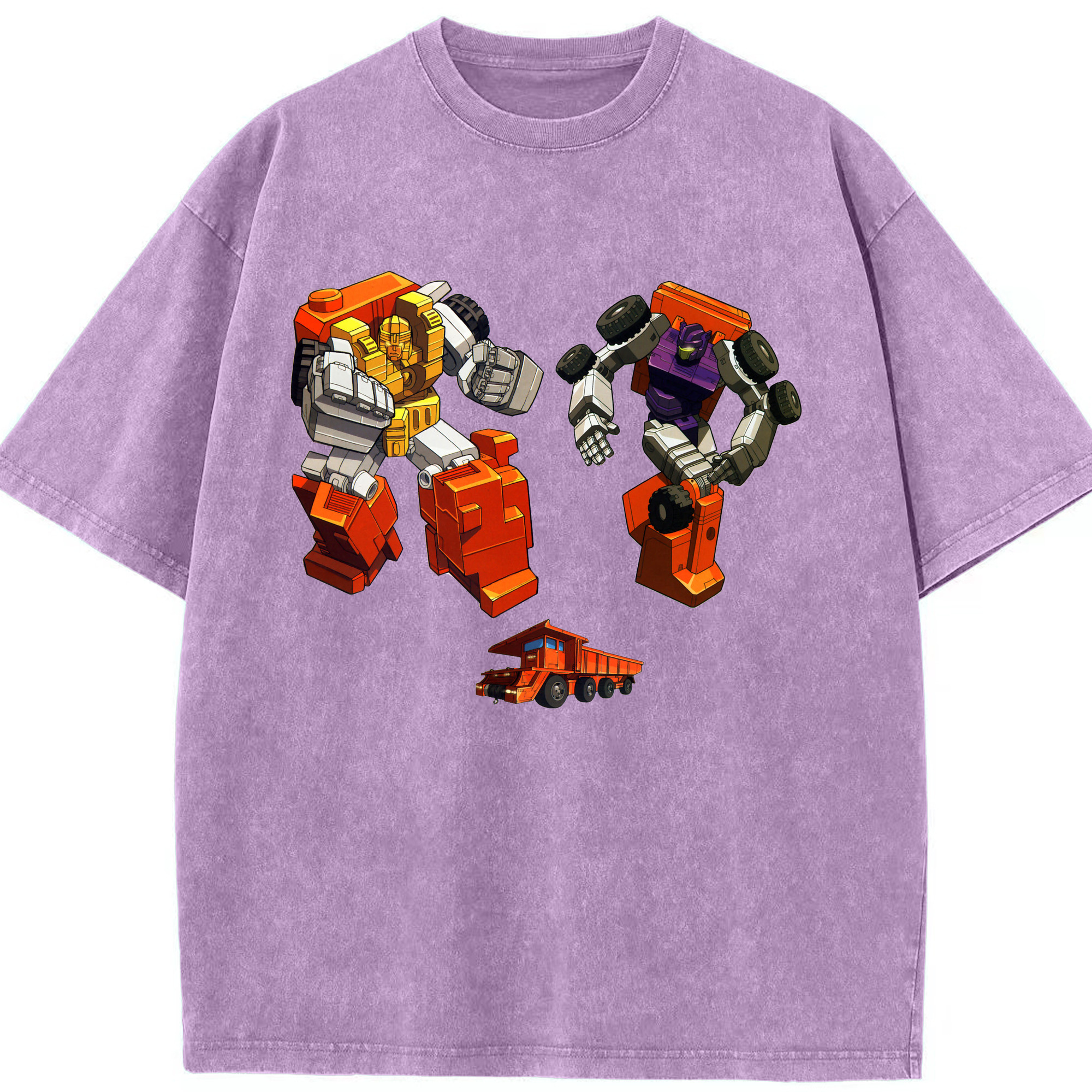 （画像用）  綿100% ヴィンテージ風 半袖Tシャツ（フロントプリント）