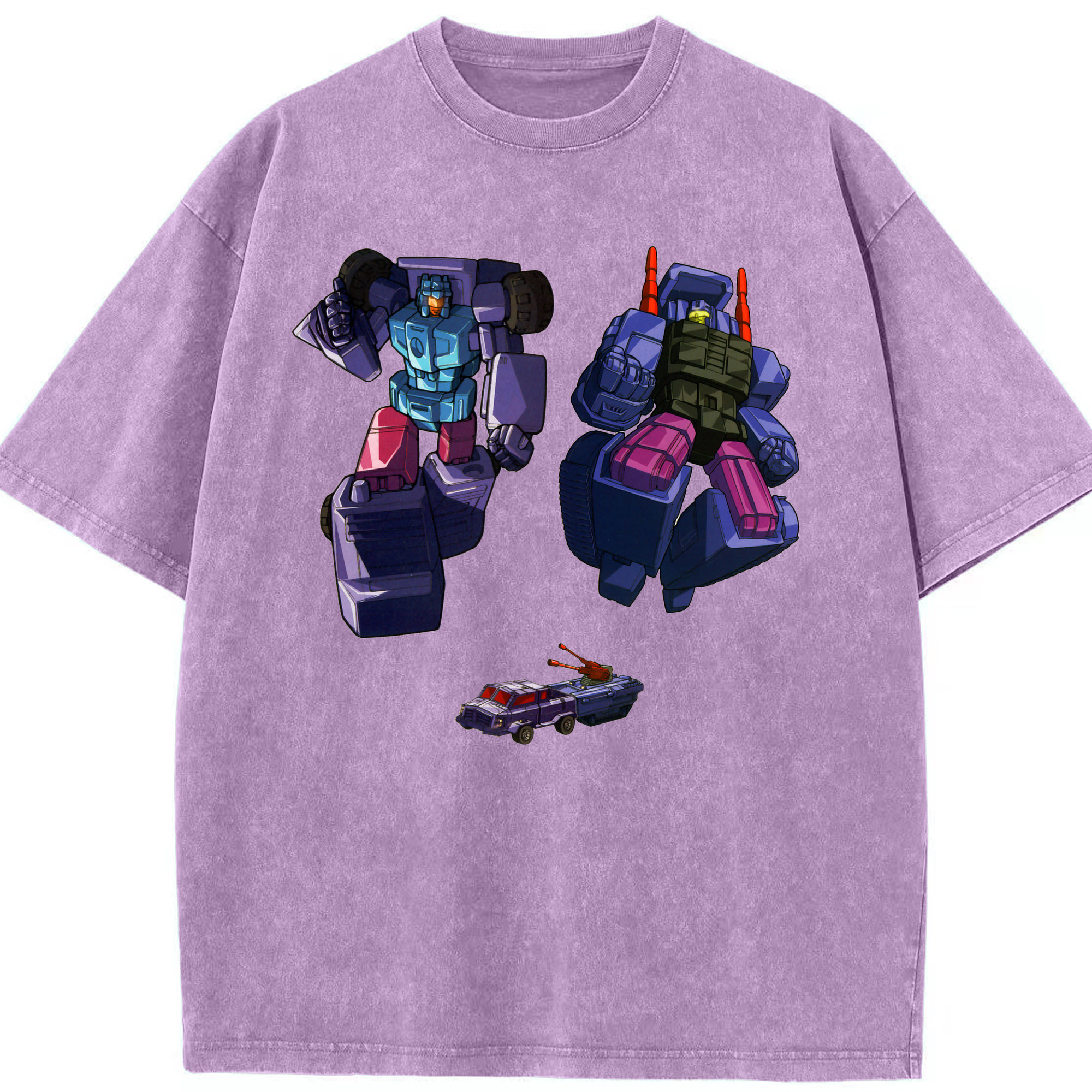 （画像用）  綿100% ヴィンテージ風 半袖Tシャツ（フロントプリント）