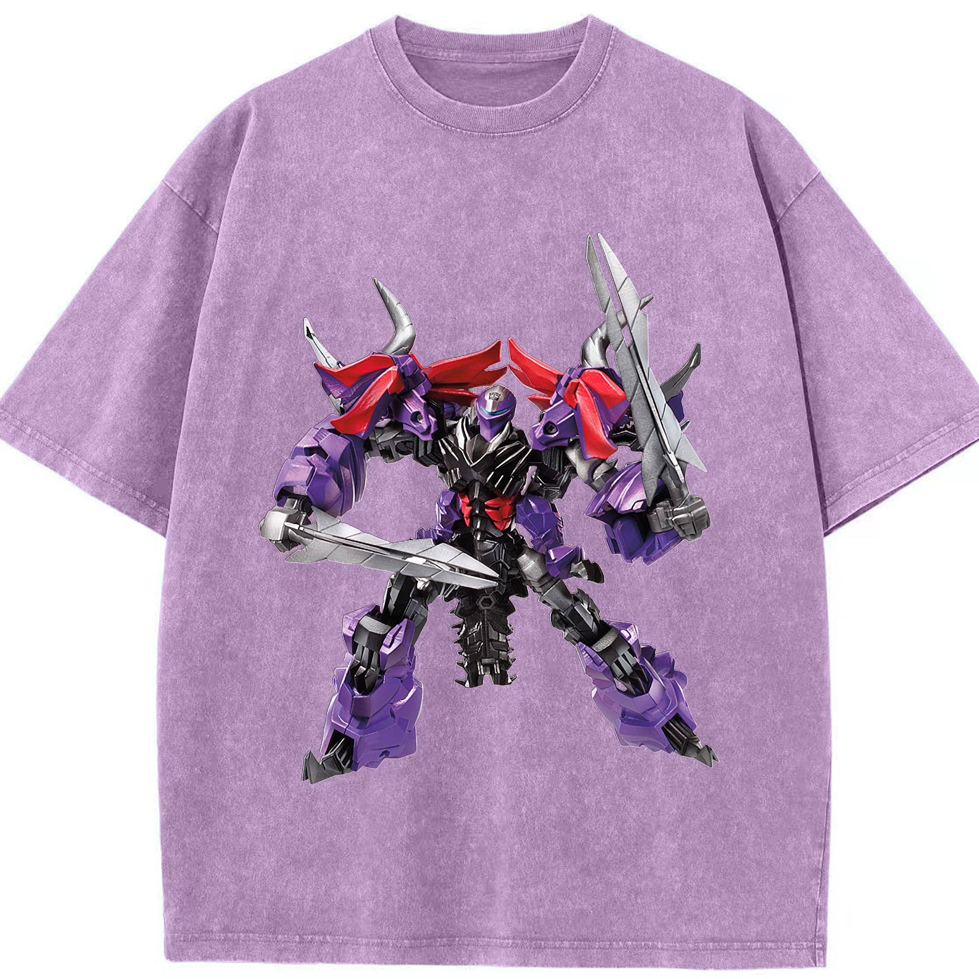 （画像用）  綿100% ヴィンテージ風 半袖Tシャツ（フロントプリント）