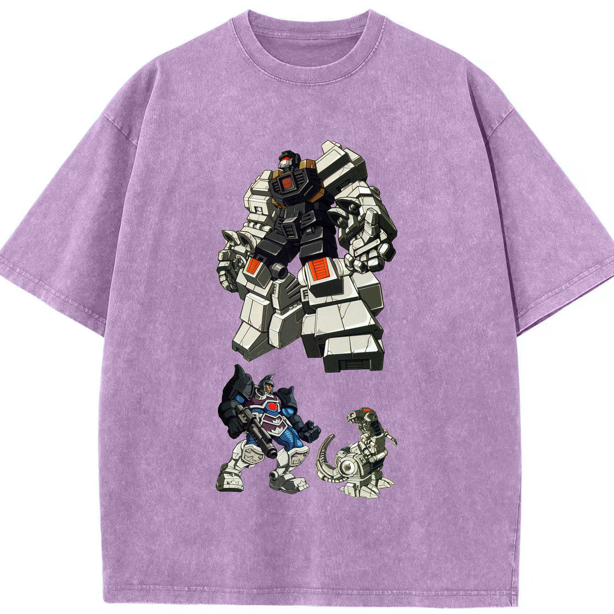 （画像用）  綿100% ヴィンテージ風 半袖Tシャツ（フロントプリント）