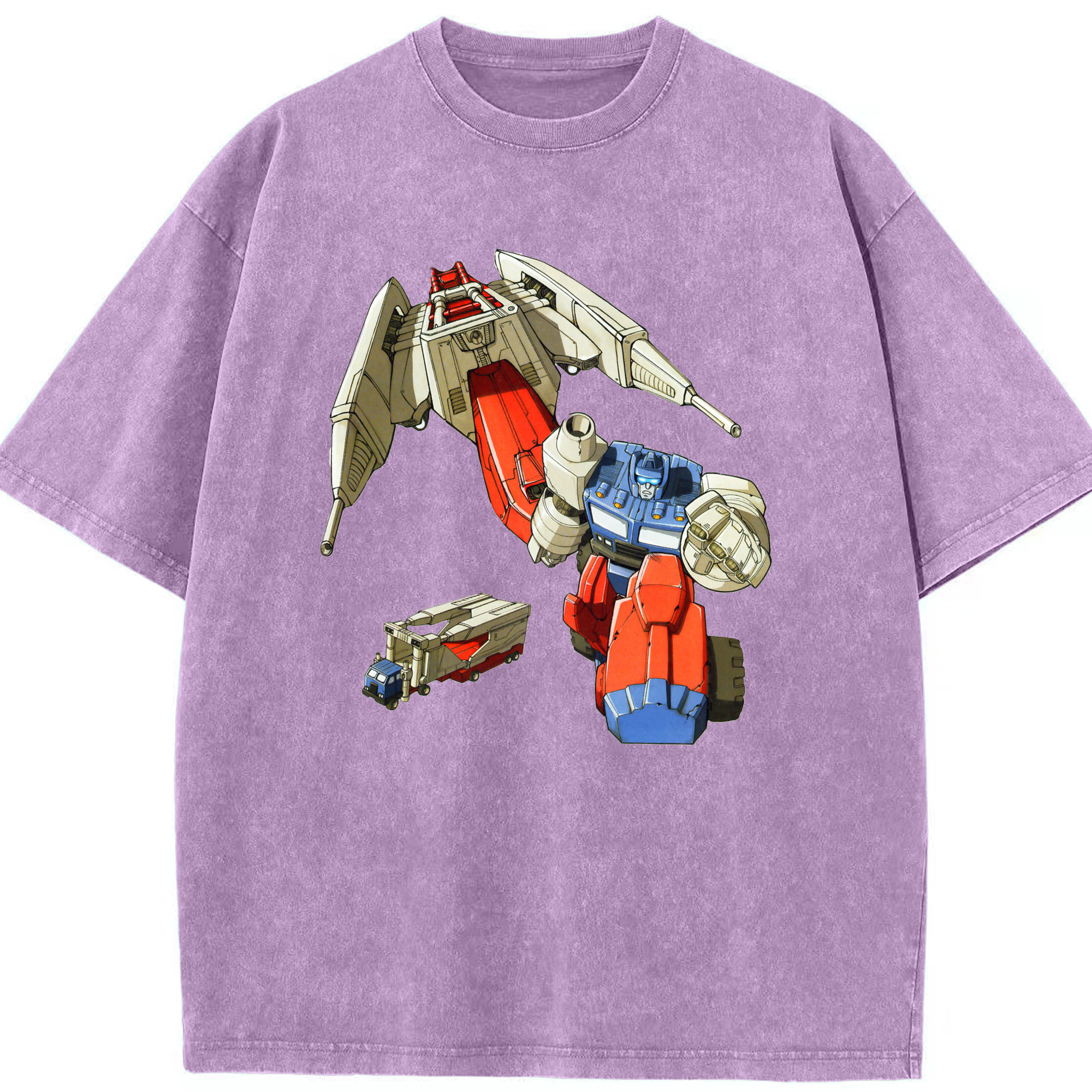 （画像用）  綿100% ヴィンテージ風 半袖Tシャツ（フロントプリント）