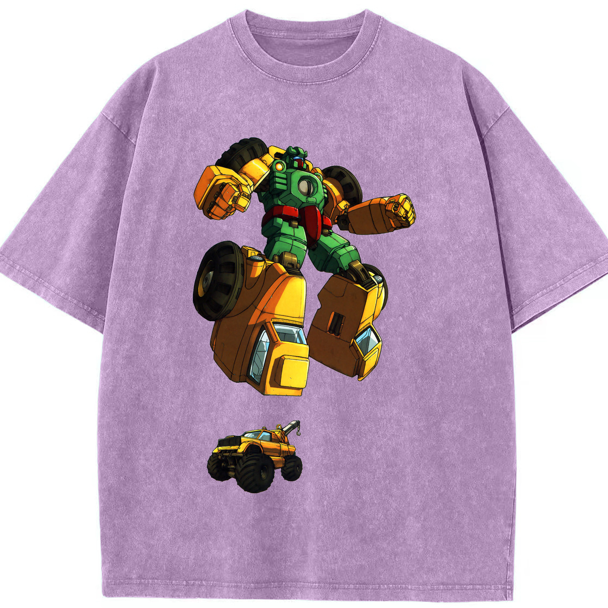 （画像用）  綿100% ヴィンテージ風 半袖Tシャツ（フロントプリント）