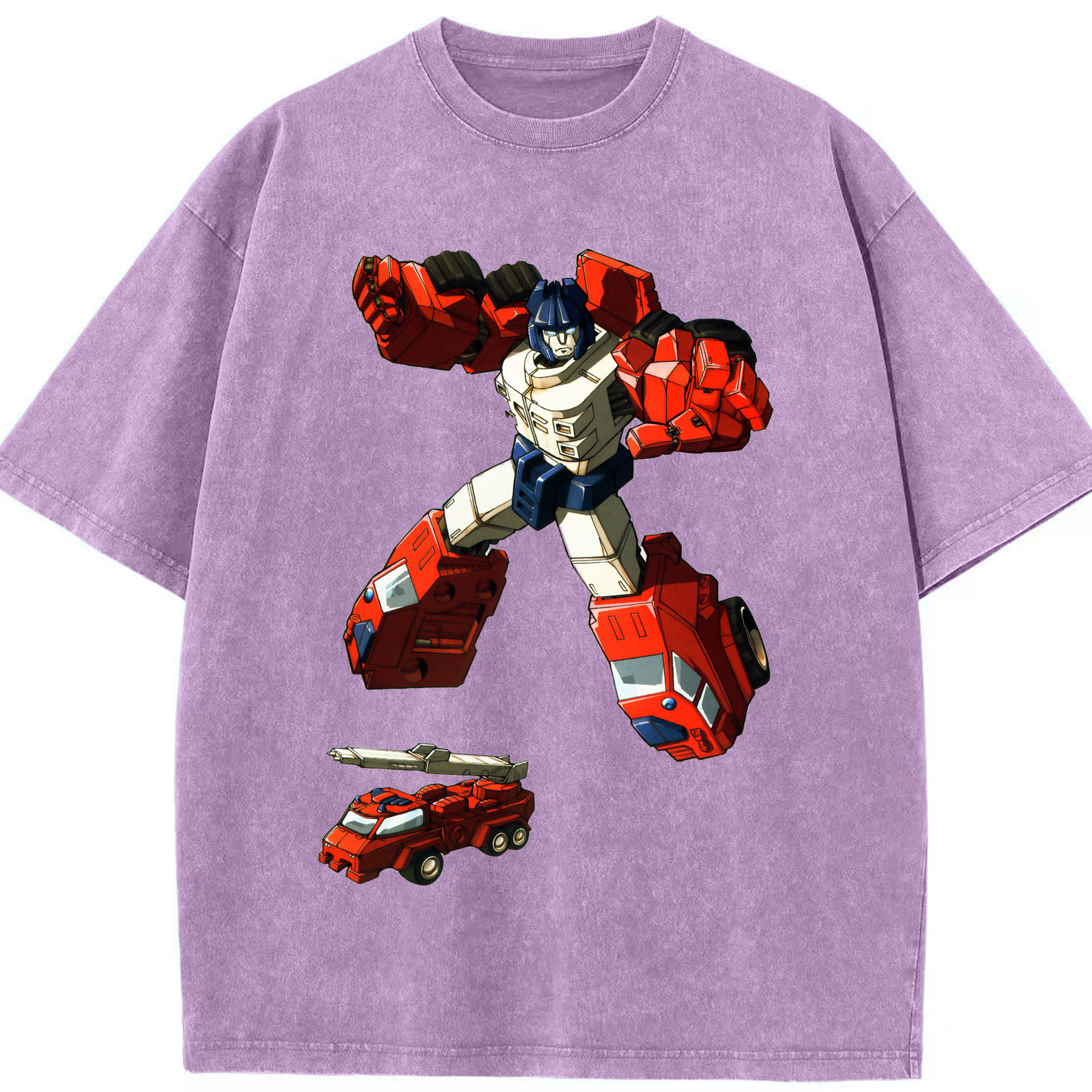 （画像用）  綿100% ヴィンテージ風 半袖Tシャツ（フロントプリント）