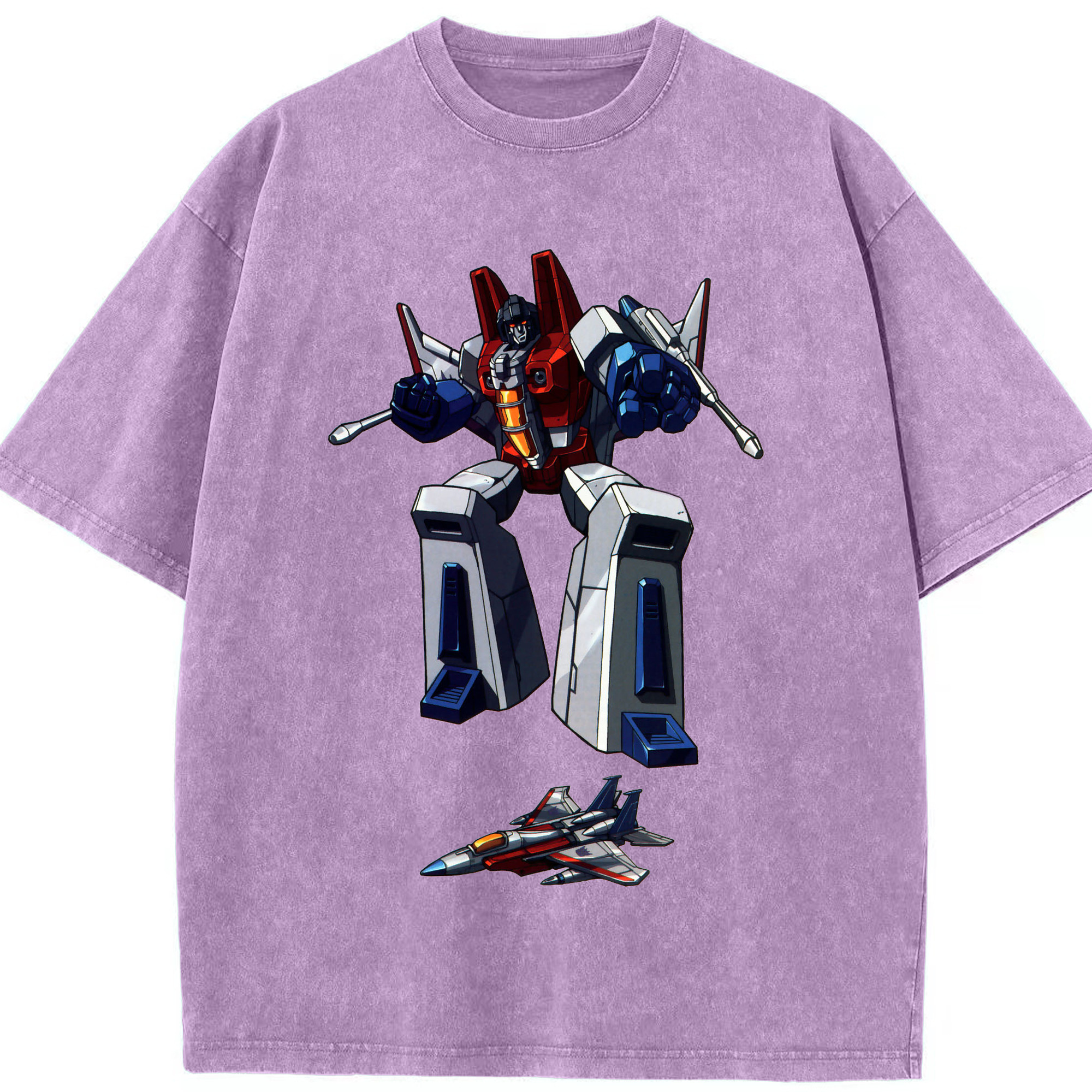 （画像用）  綿100% ヴィンテージ風 半袖Tシャツ（フロントプリント）