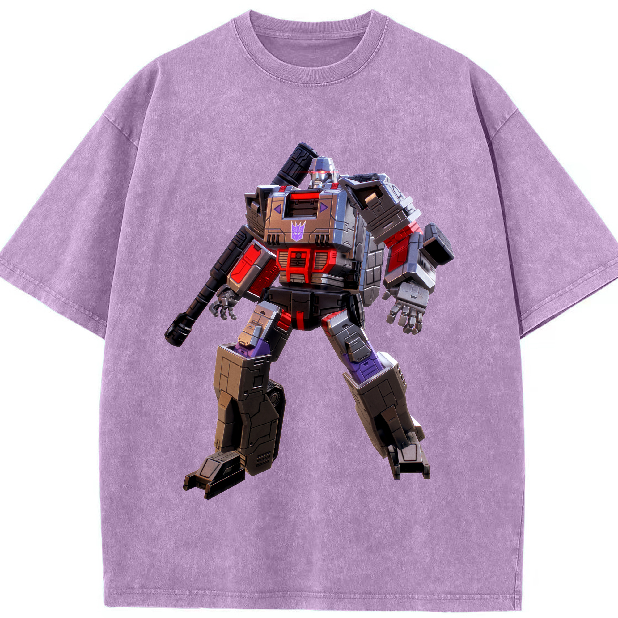 （画像用）  綿100% ヴィンテージ風 半袖Tシャツ（フロントプリント）