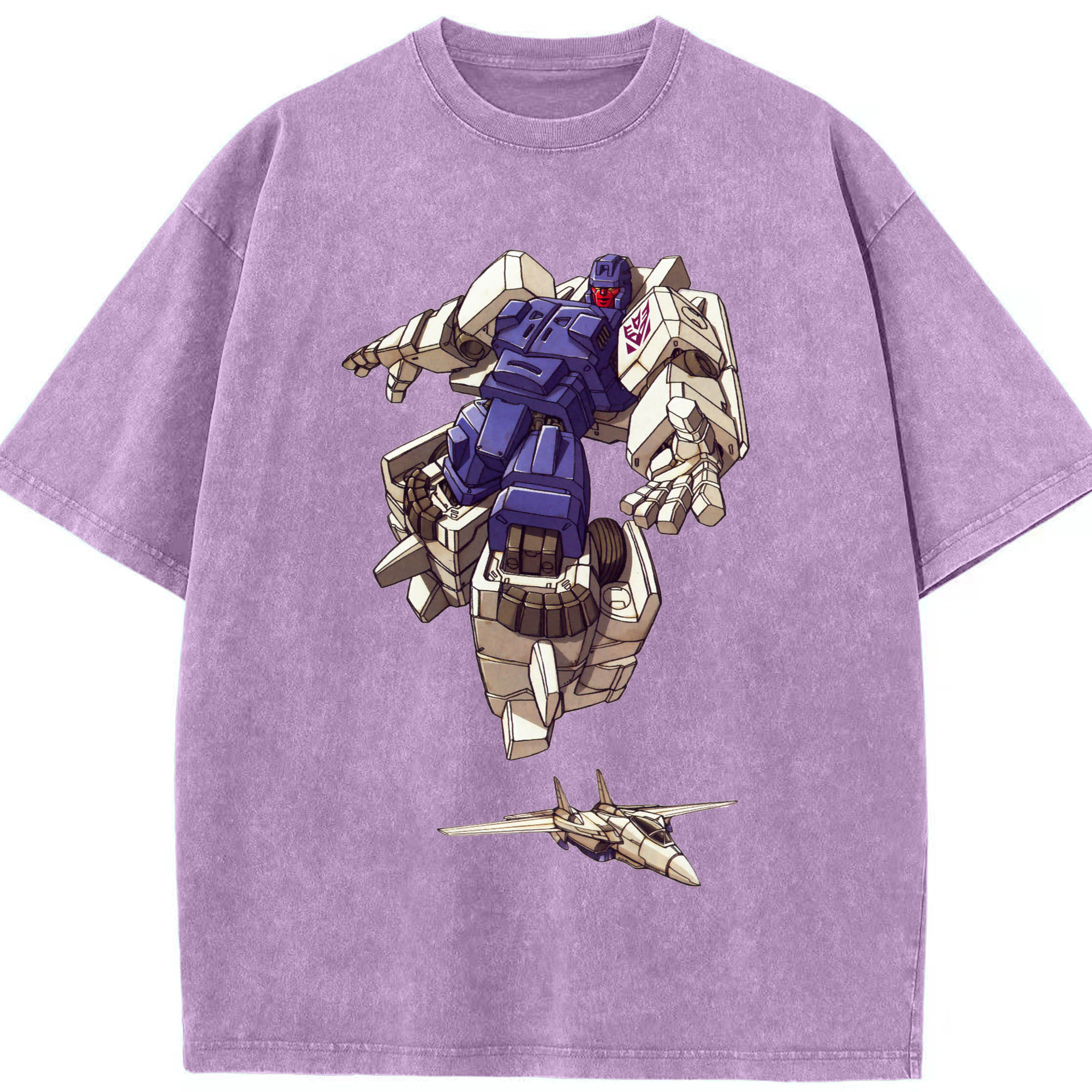 （画像用）  綿100% ヴィンテージ風 半袖Tシャツ（フロントプリント）