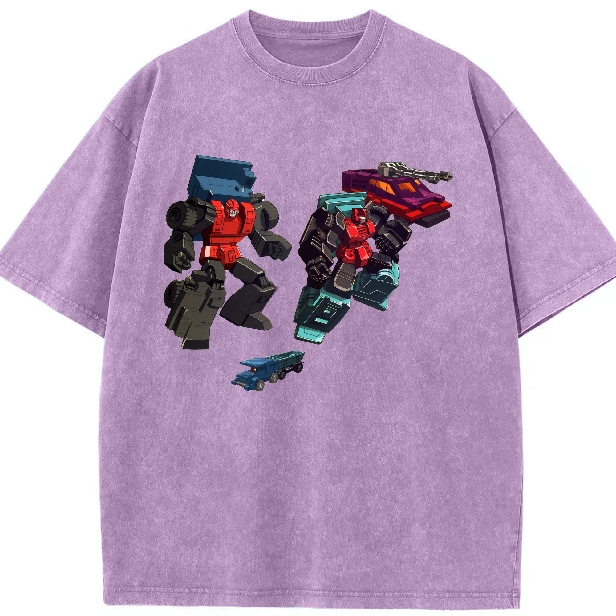 （画像用）  綿100% ヴィンテージ風 半袖Tシャツ（フロントプリント）
