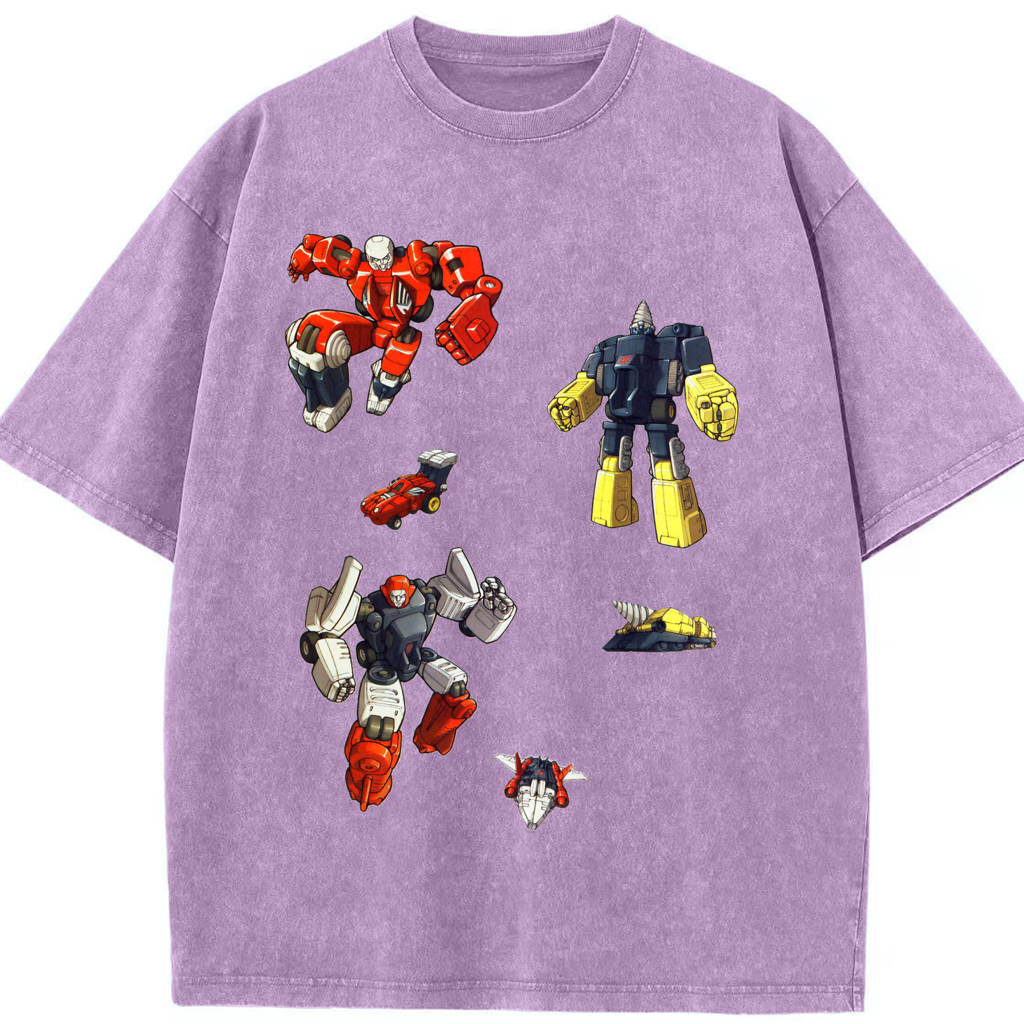 （画像用）  綿100% ヴィンテージ風 半袖Tシャツ（フロントプリント）