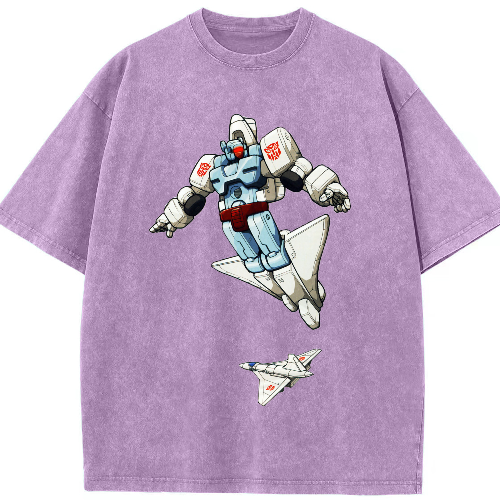 （画像用）  綿100% ヴィンテージ風 半袖Tシャツ（フロントプリント）