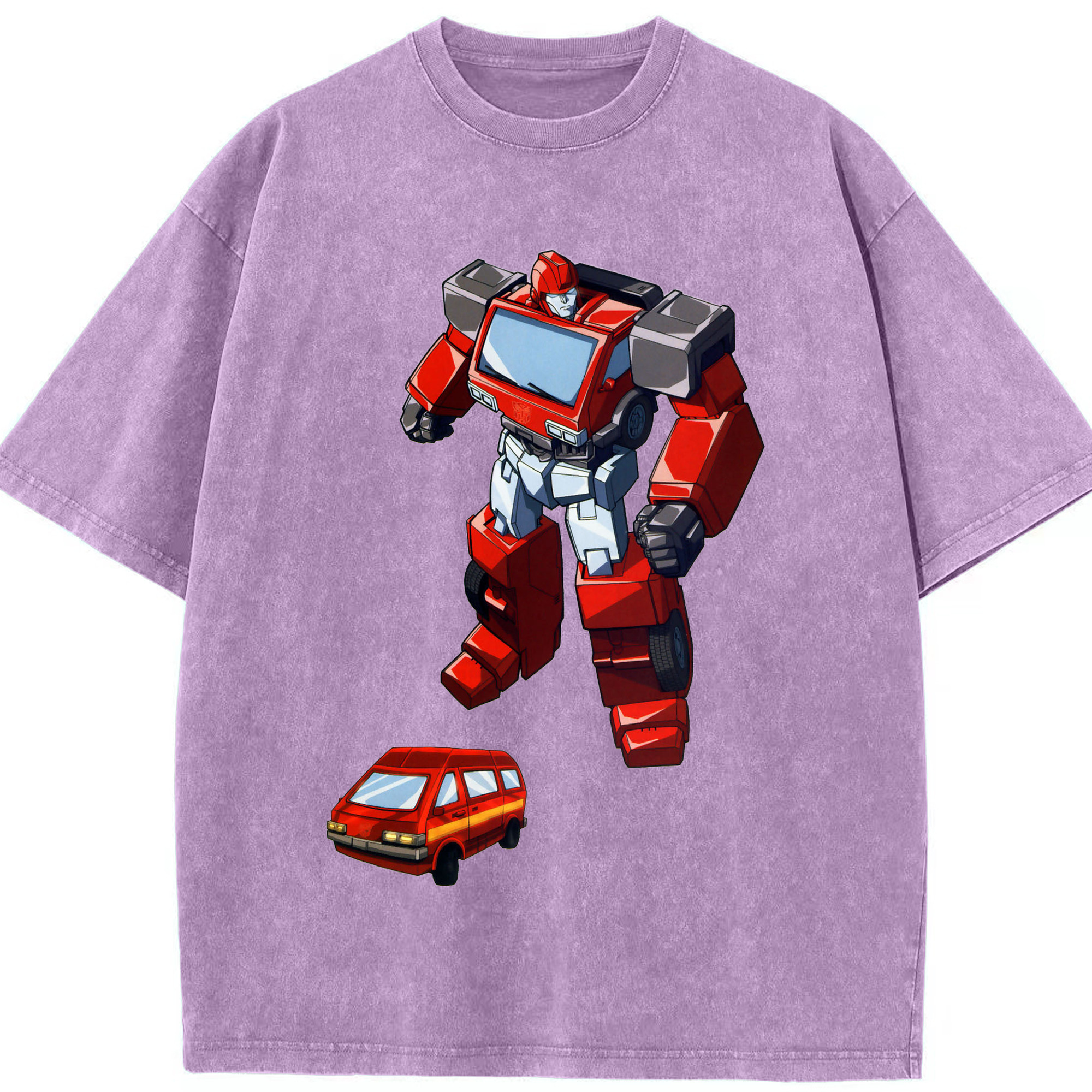 （画像用）  綿100% ヴィンテージ風 半袖Tシャツ（フロントプリント）