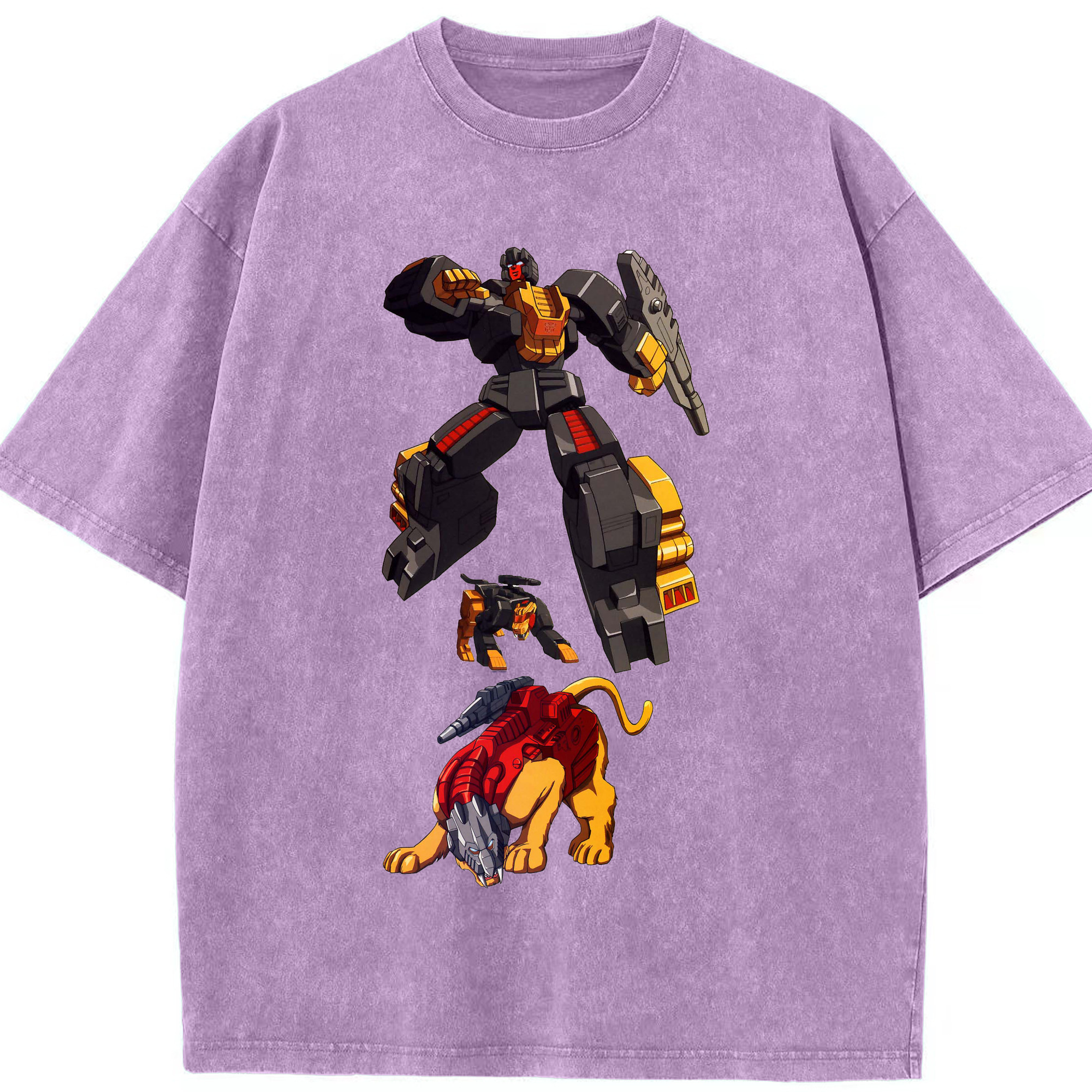 （画像用）  綿100% ヴィンテージ風 半袖Tシャツ（フロントプリント）