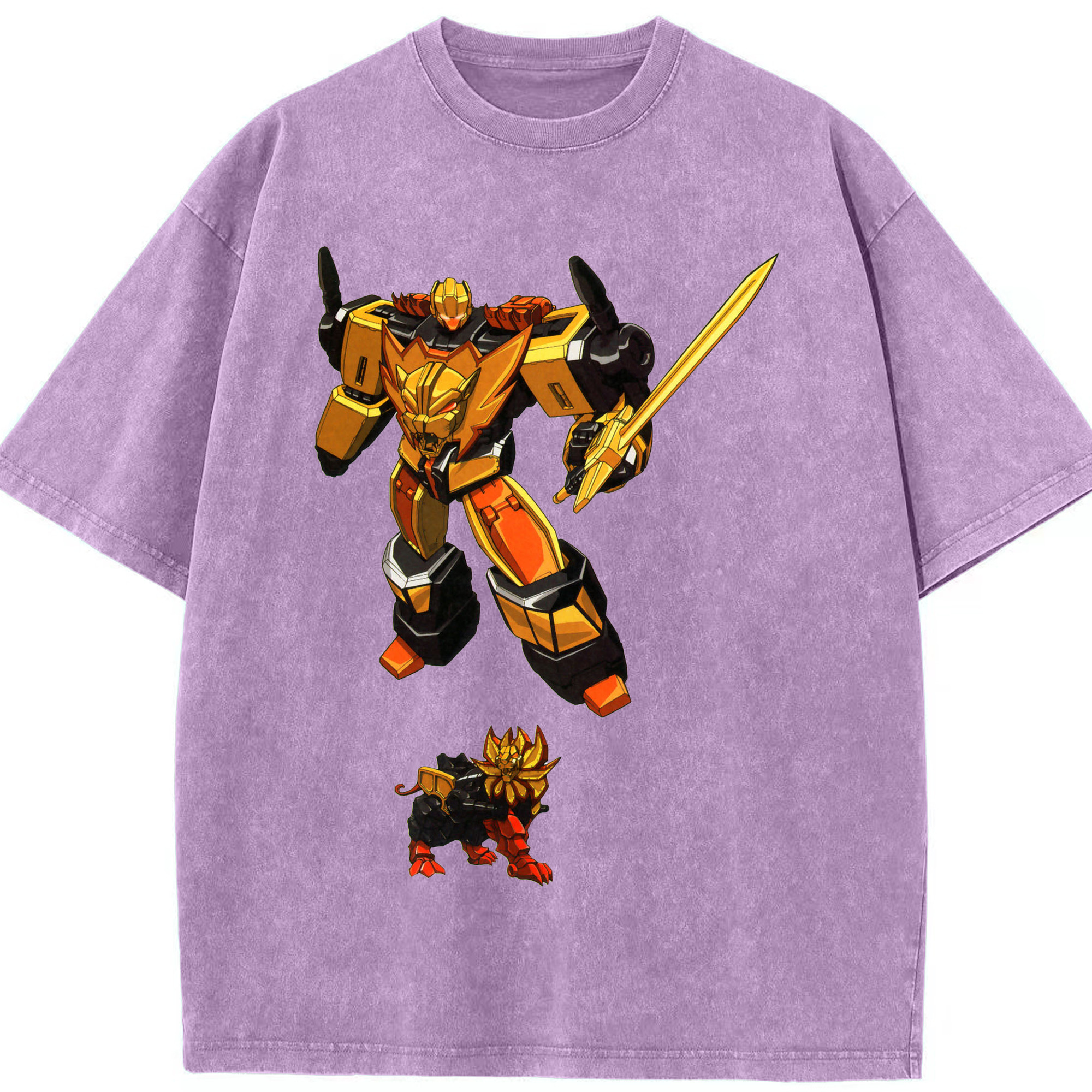 （画像用）  綿100% ヴィンテージ風 半袖Tシャツ（フロントプリント）