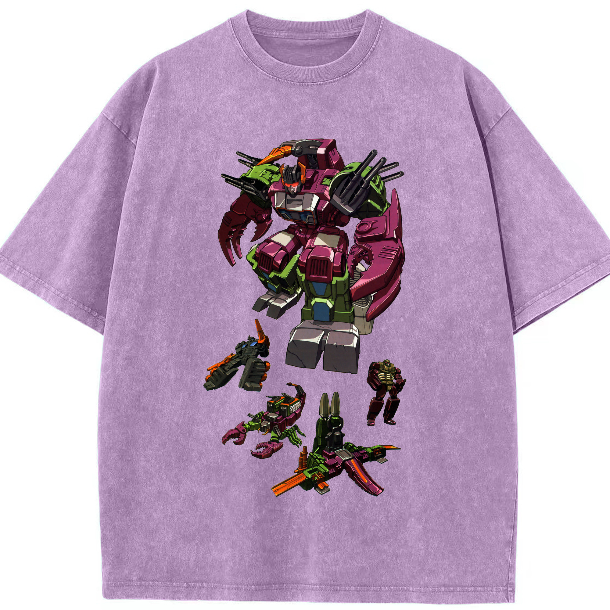 （画像用）  綿100% ヴィンテージ風 半袖Tシャツ（フロントプリント）
