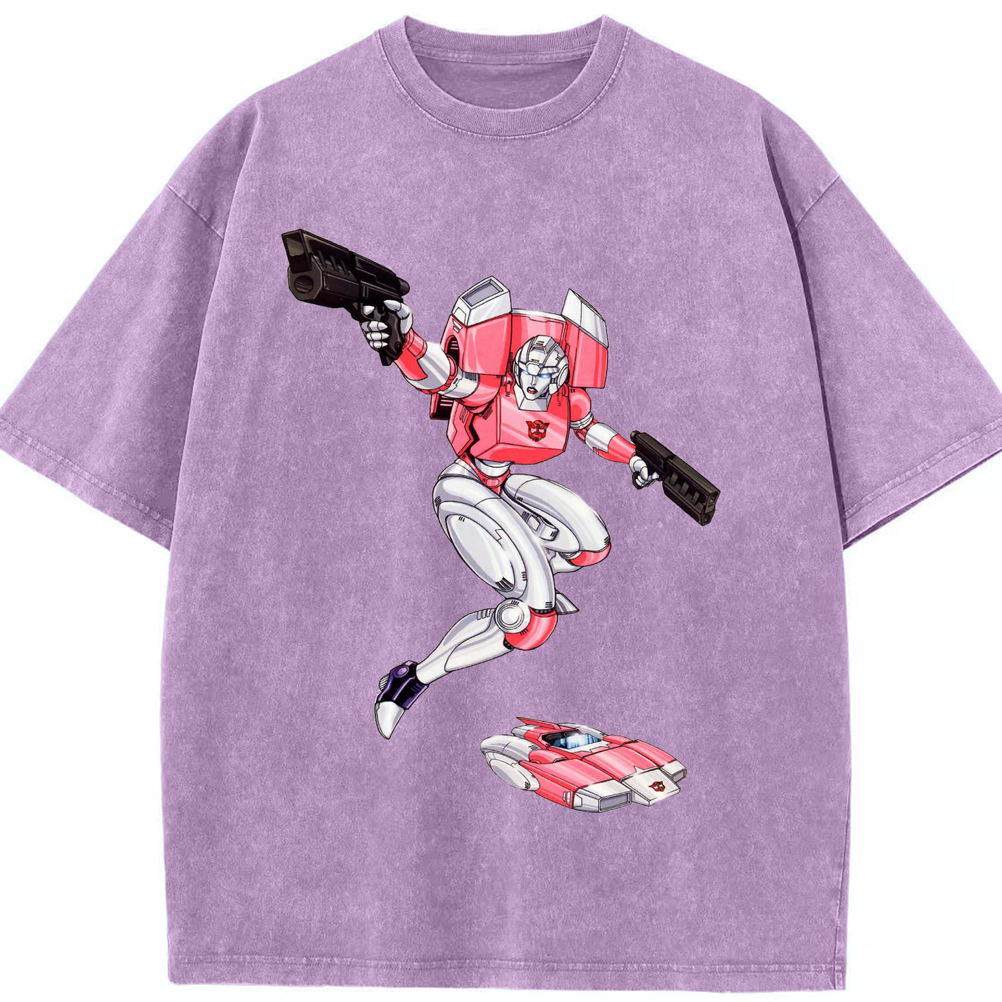 （画像用）  綿100% ヴィンテージ風 半袖Tシャツ（フロントプリント）