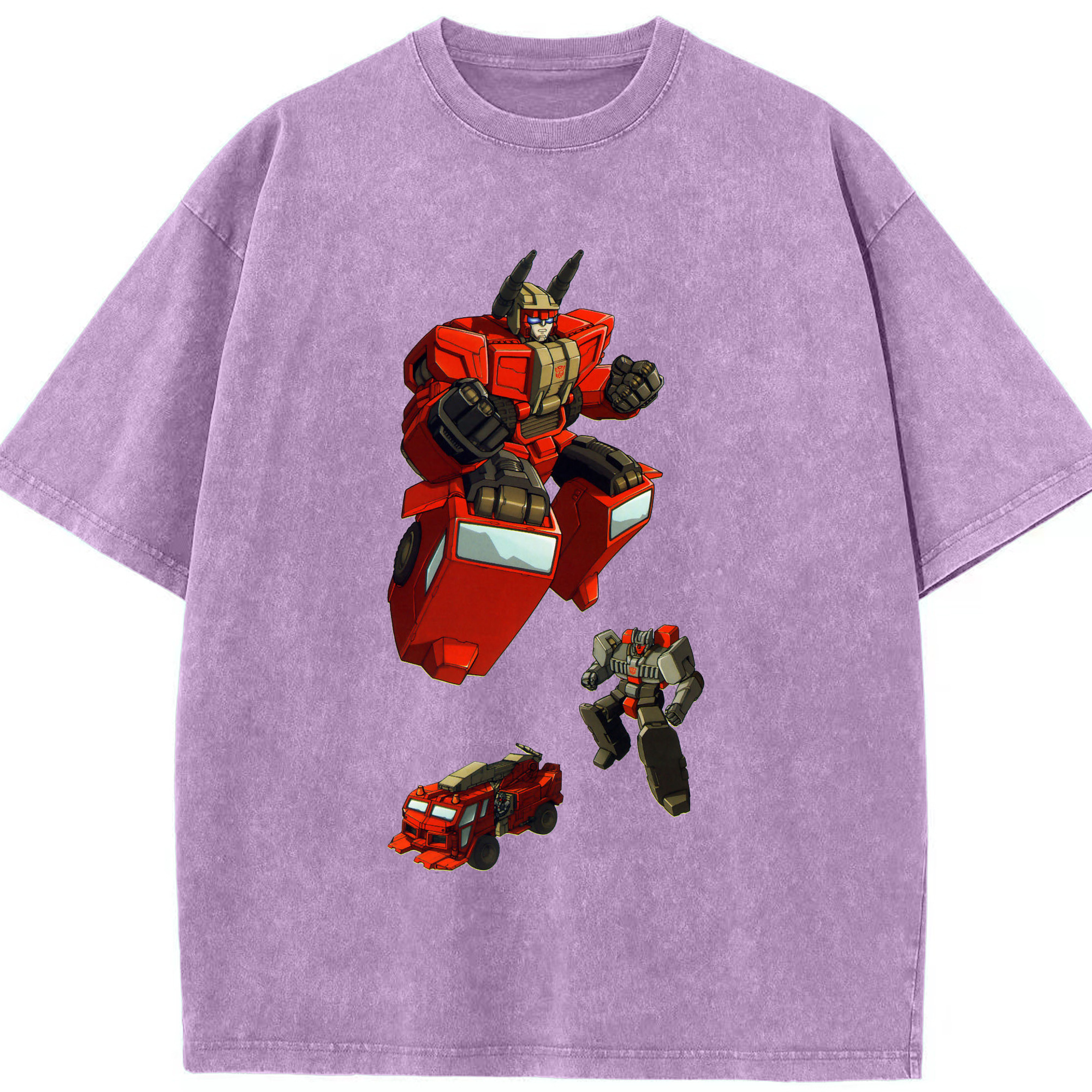 （画像用）  綿100% ヴィンテージ風 半袖Tシャツ（フロントプリント）