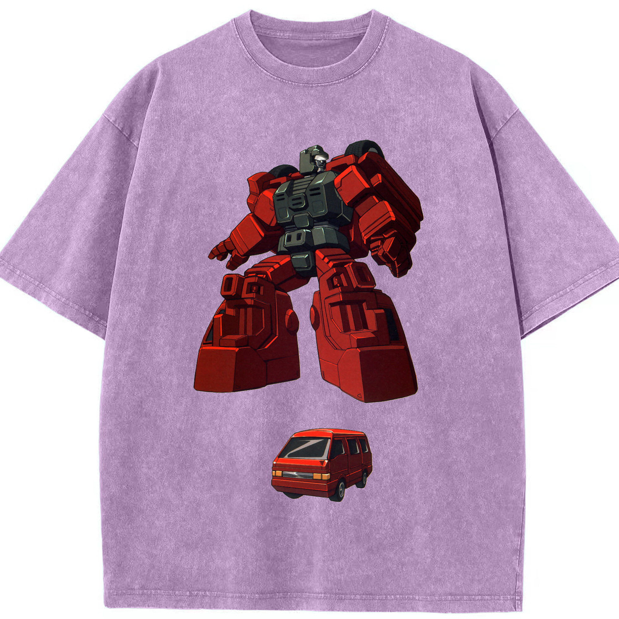 （画像用）  綿100% ヴィンテージ風 半袖Tシャツ（フロントプリント）