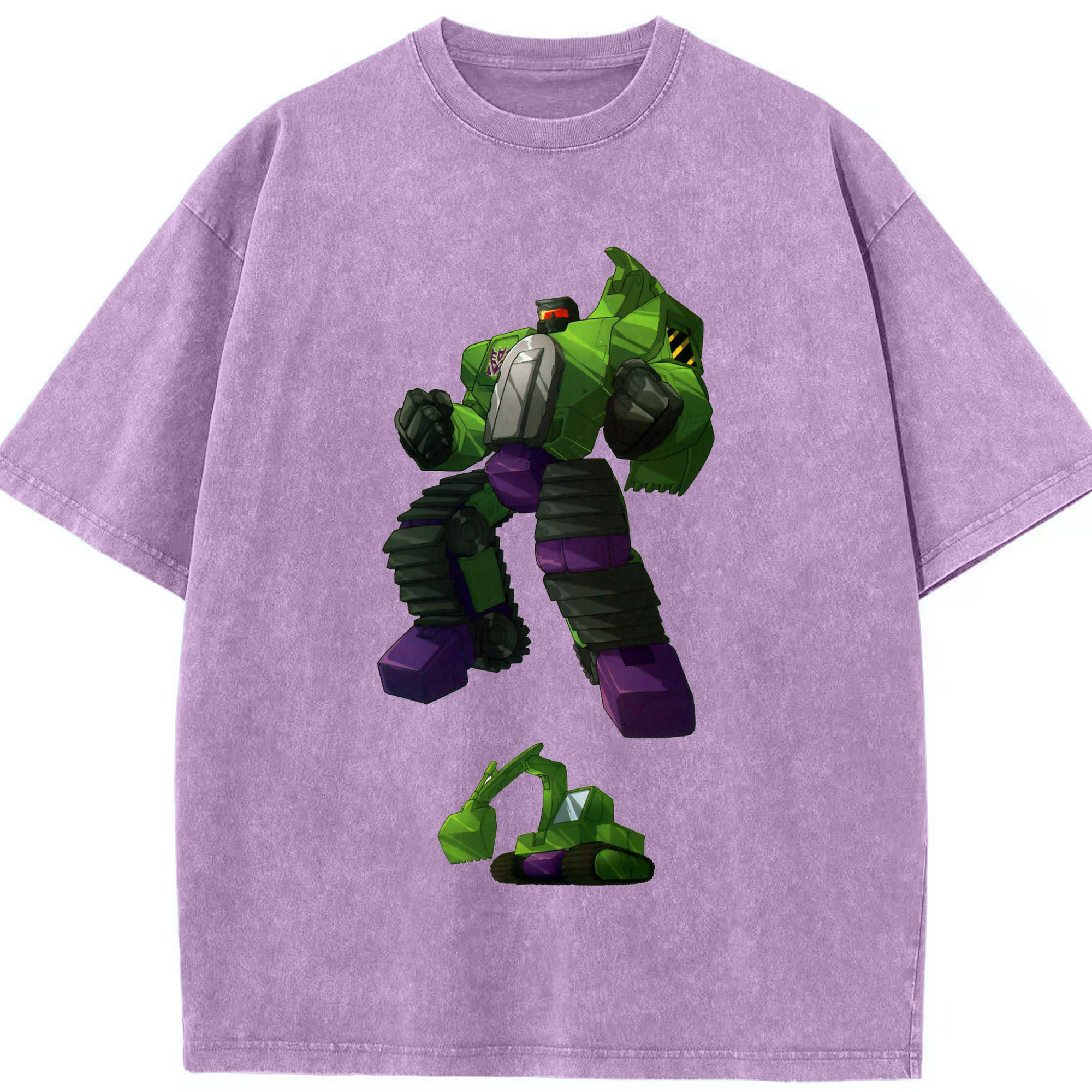 （画像用）  綿100% ヴィンテージ風 半袖Tシャツ（フロントプリント）