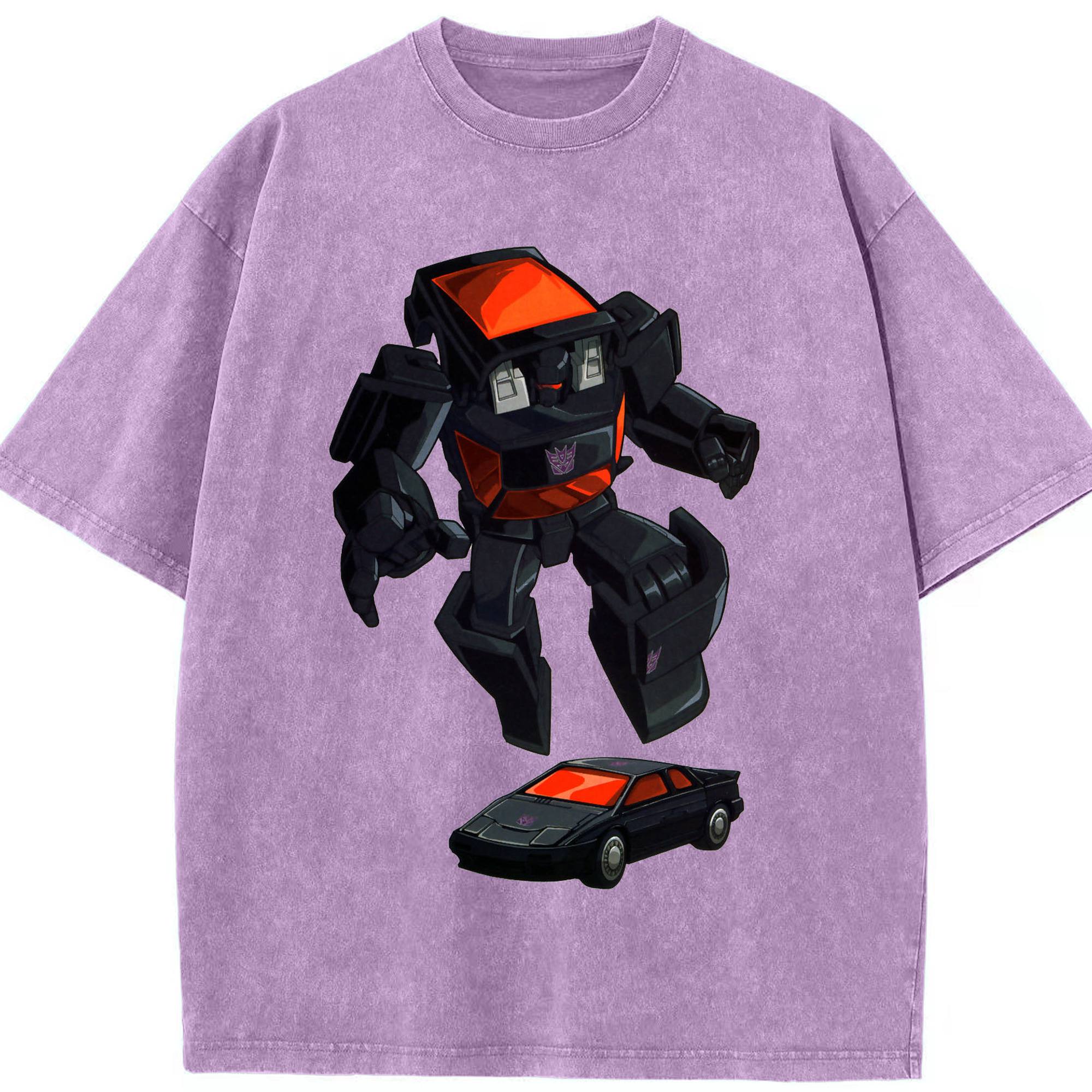 （画像用）  綿100% ヴィンテージ風 半袖Tシャツ（フロントプリント）