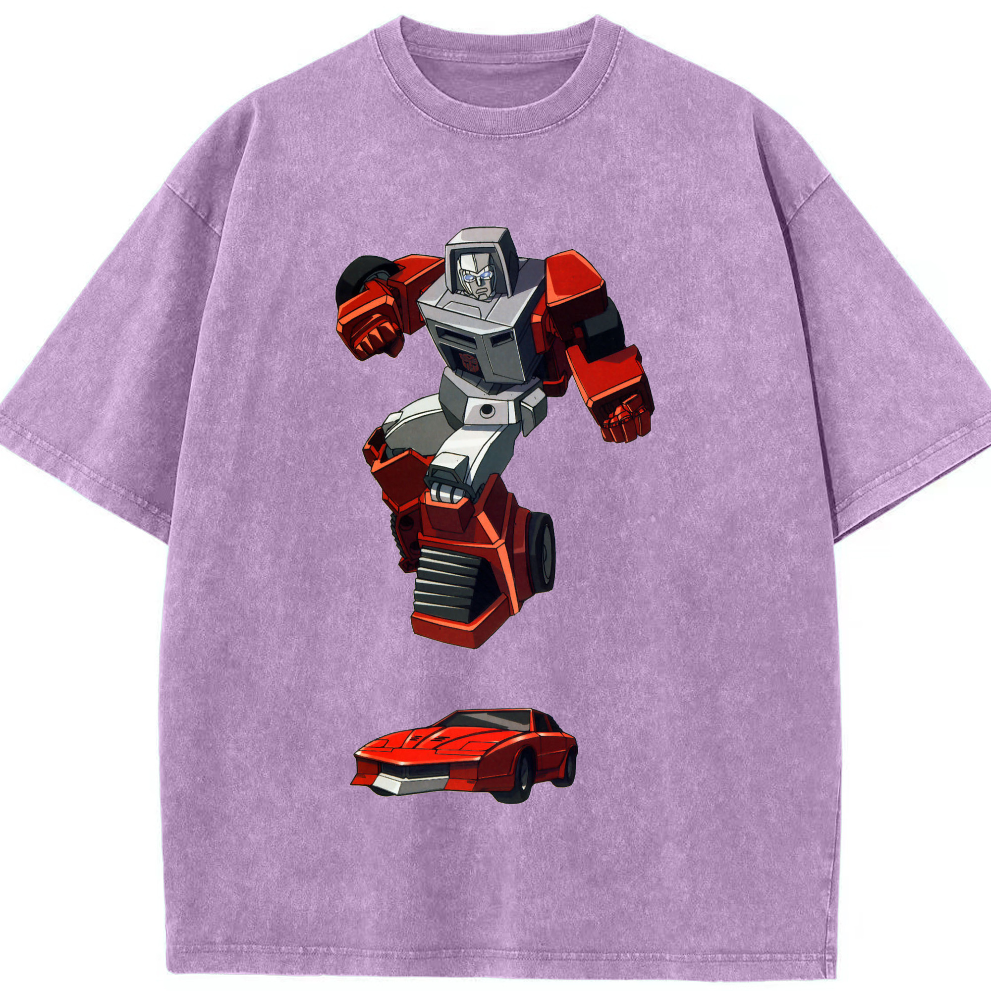 （画像用）  綿100% ヴィンテージ風 半袖Tシャツ（フロントプリント）