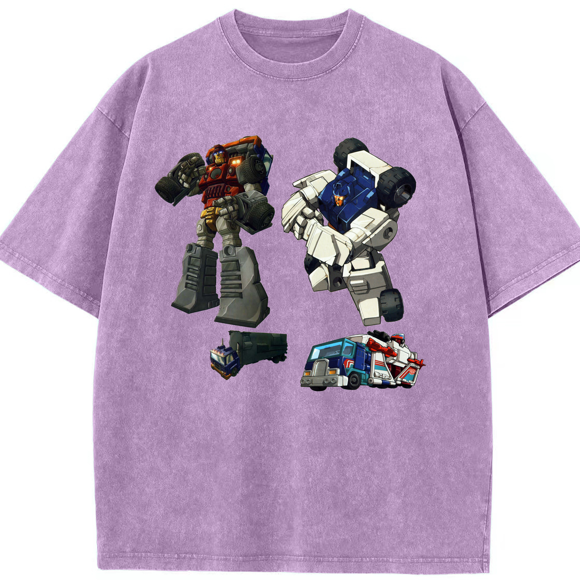 （画像用）  綿100% ヴィンテージ風 半袖Tシャツ（フロントプリント）