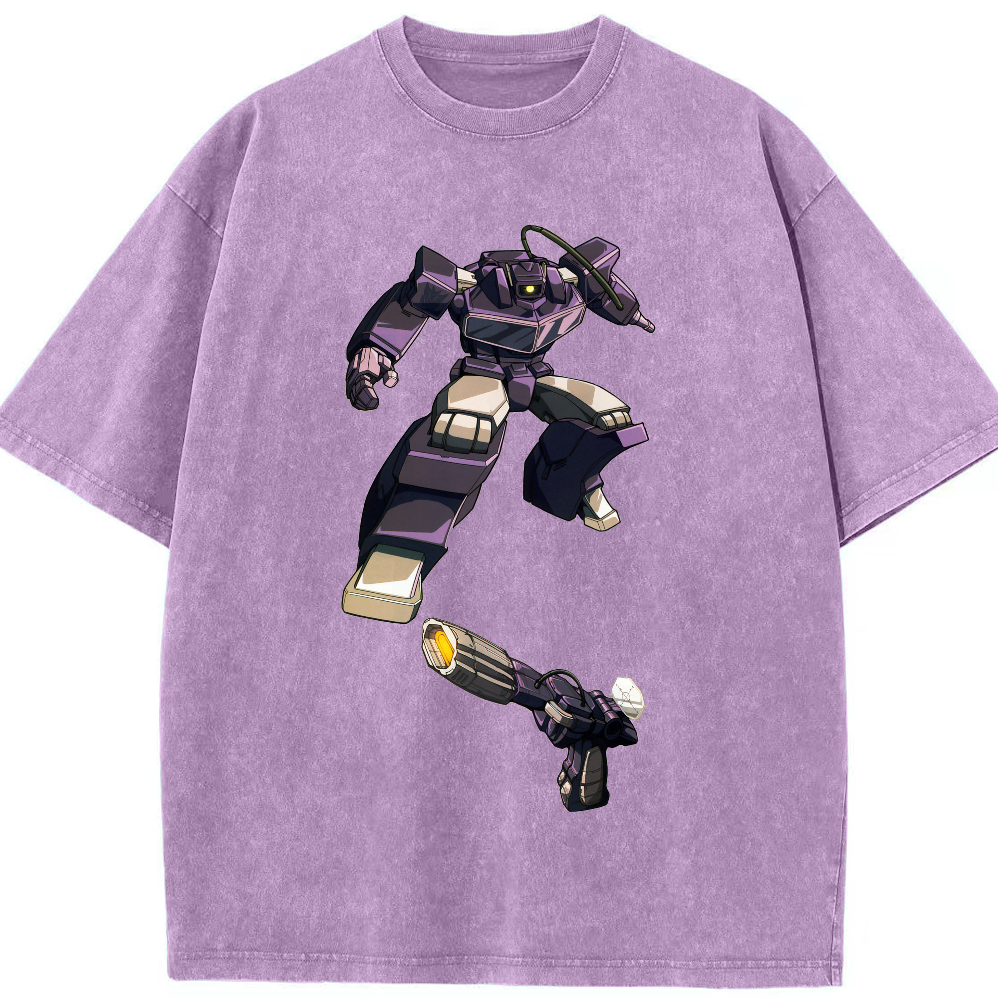 （画像用）  綿100% ヴィンテージ風 半袖Tシャツ（フロントプリント）