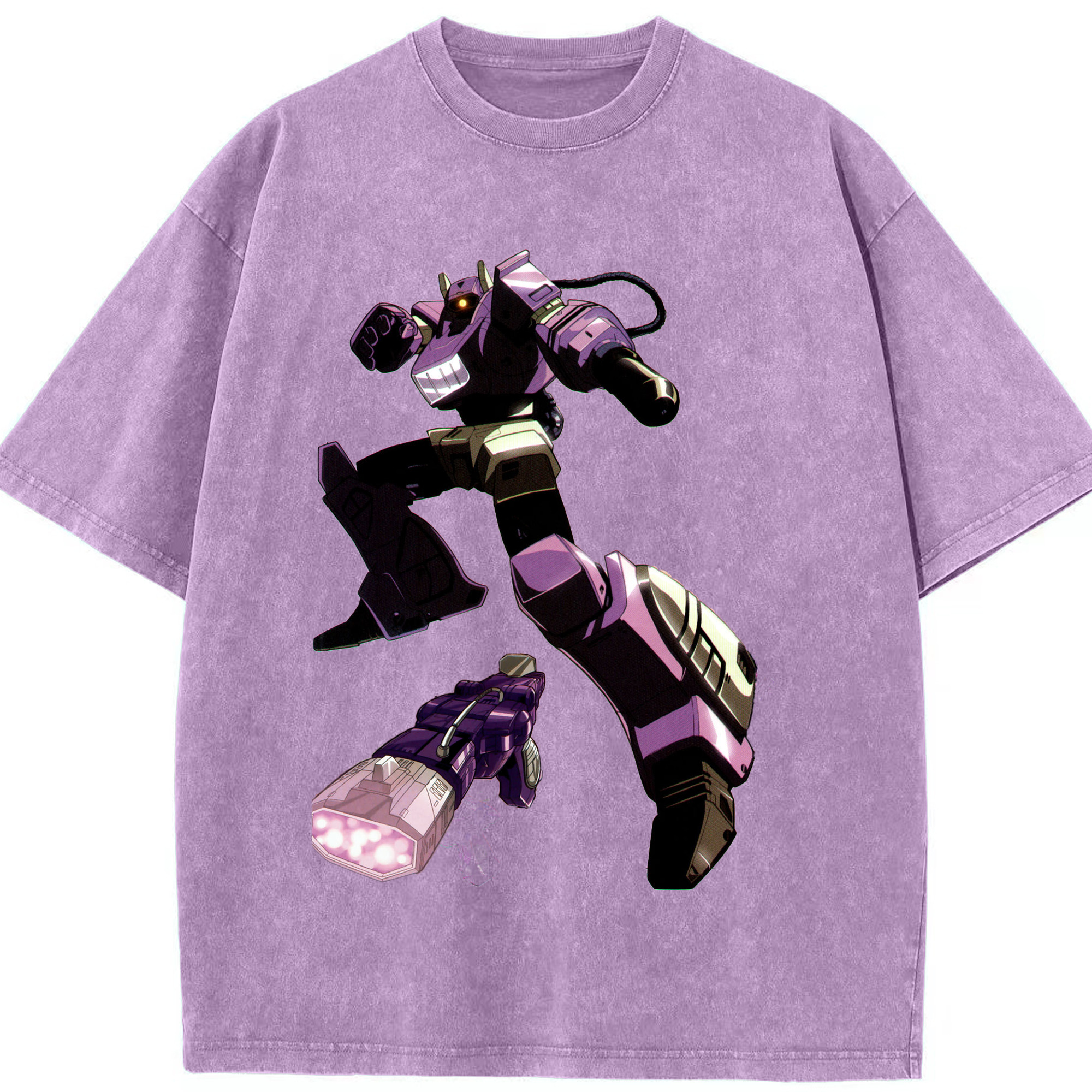 （画像用）  綿100% ヴィンテージ風 半袖Tシャツ（フロントプリント）