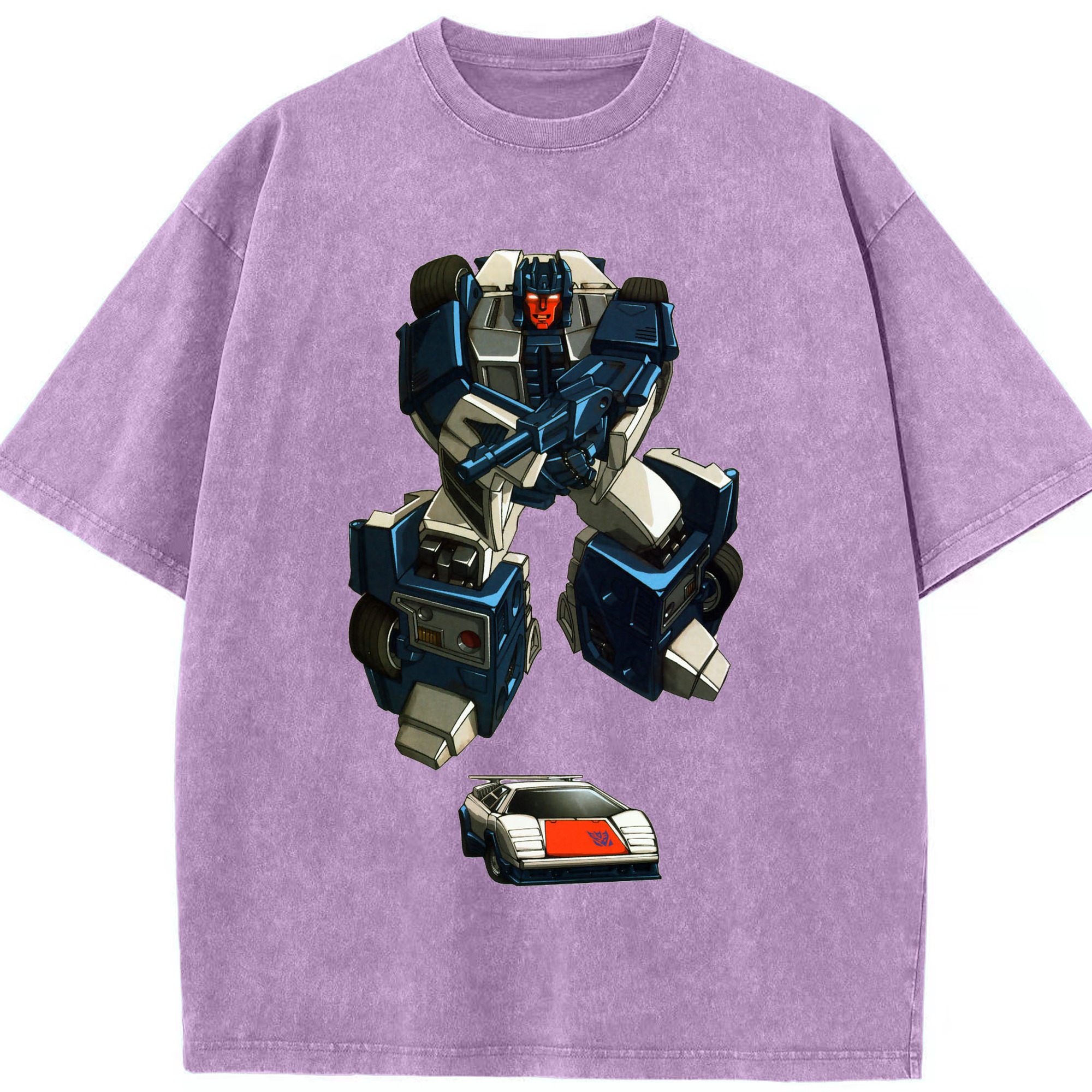 （画像用）  綿100% ヴィンテージ風 半袖Tシャツ（フロントプリント）